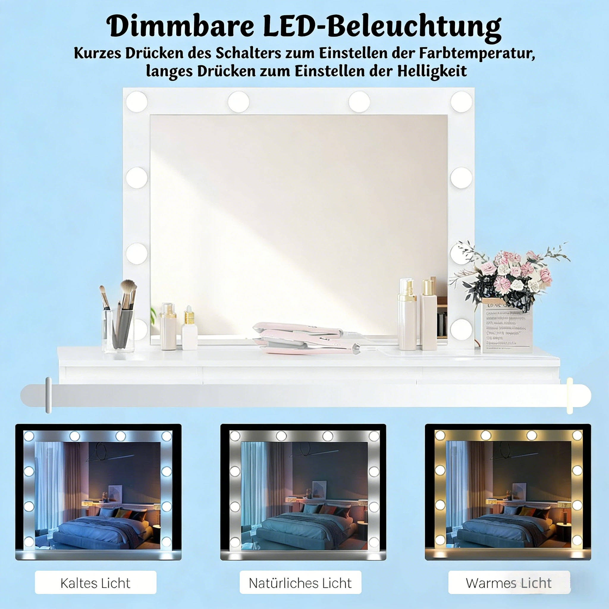 Détail du miroir