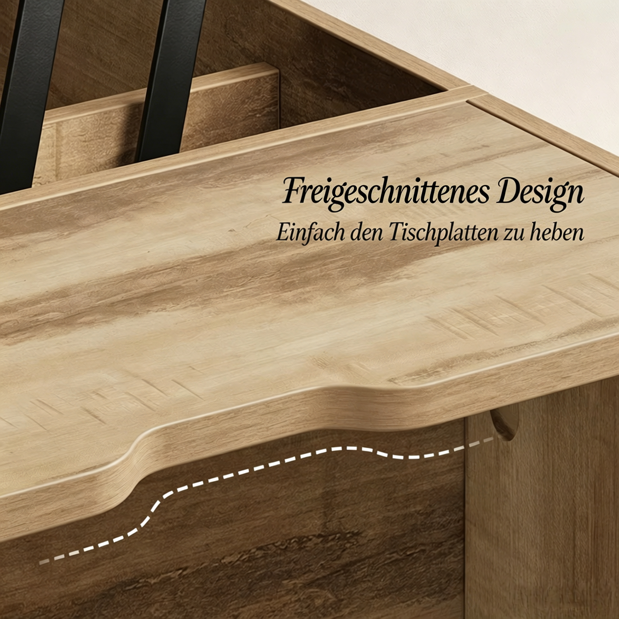 Détail du table basse