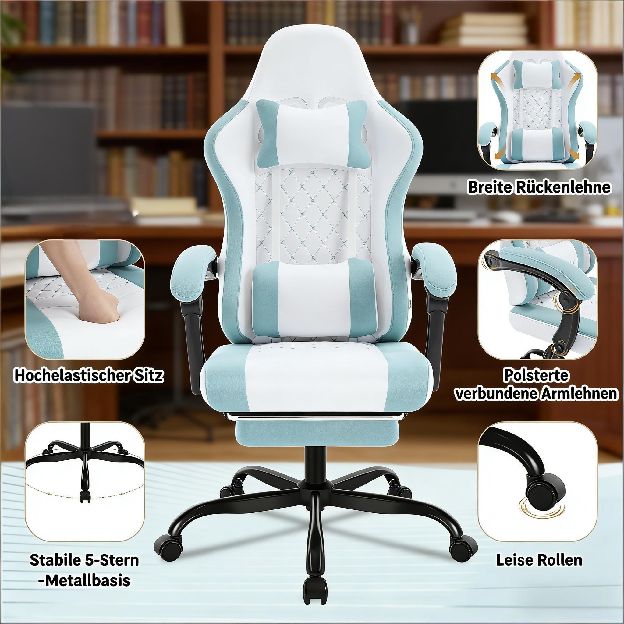 Détail du fauteuil de bureau