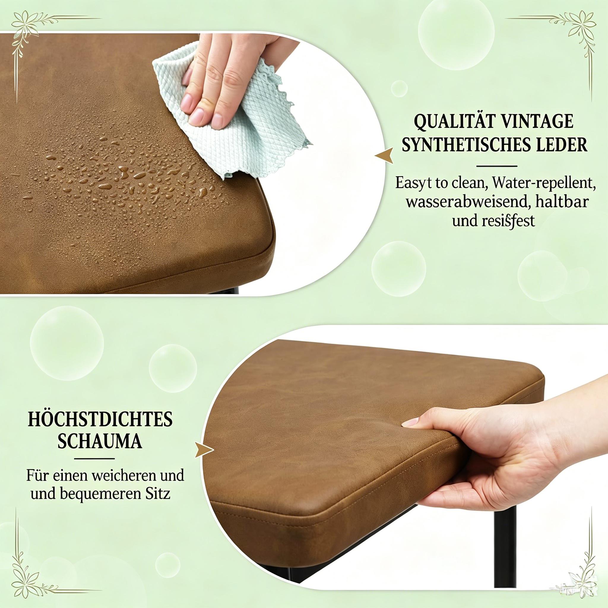 Détail du chaise de salle à manger