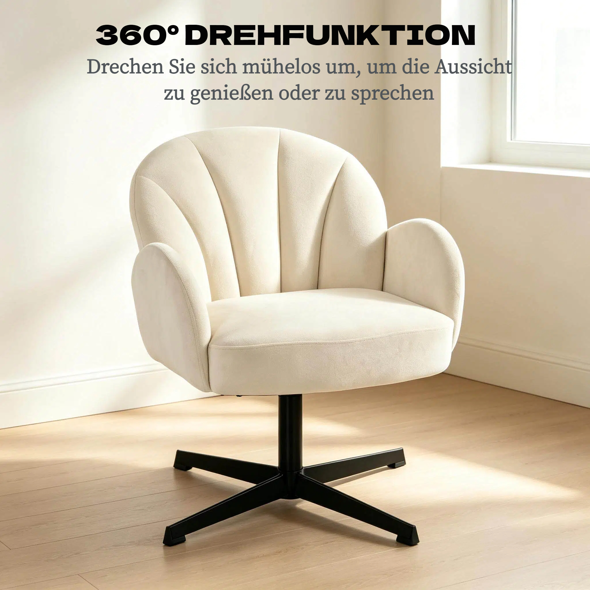 Détail du fauteuil d'appoint