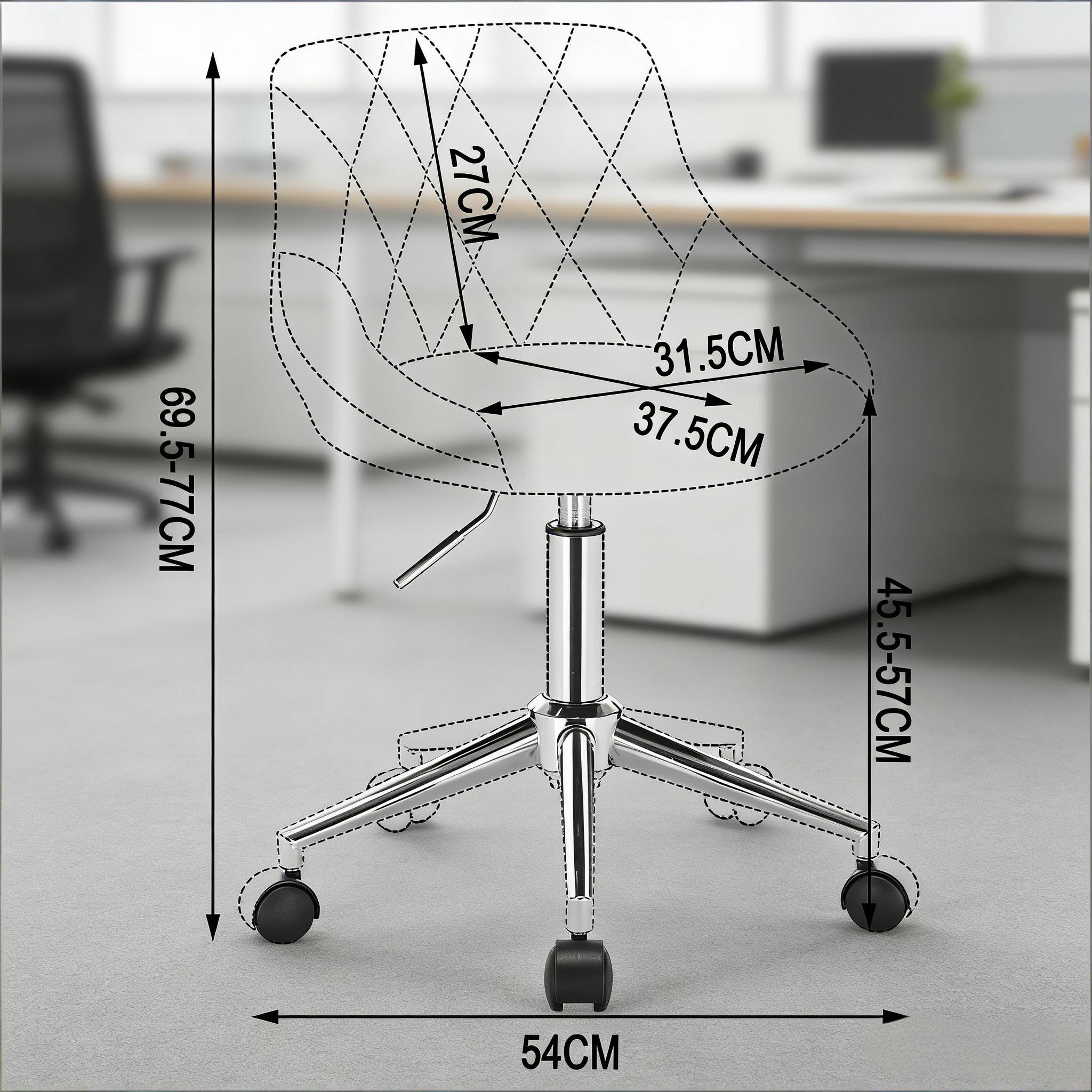 Dimensions du fauteuil de bureau