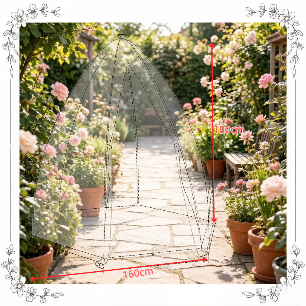 Dimensions du serre de jardin