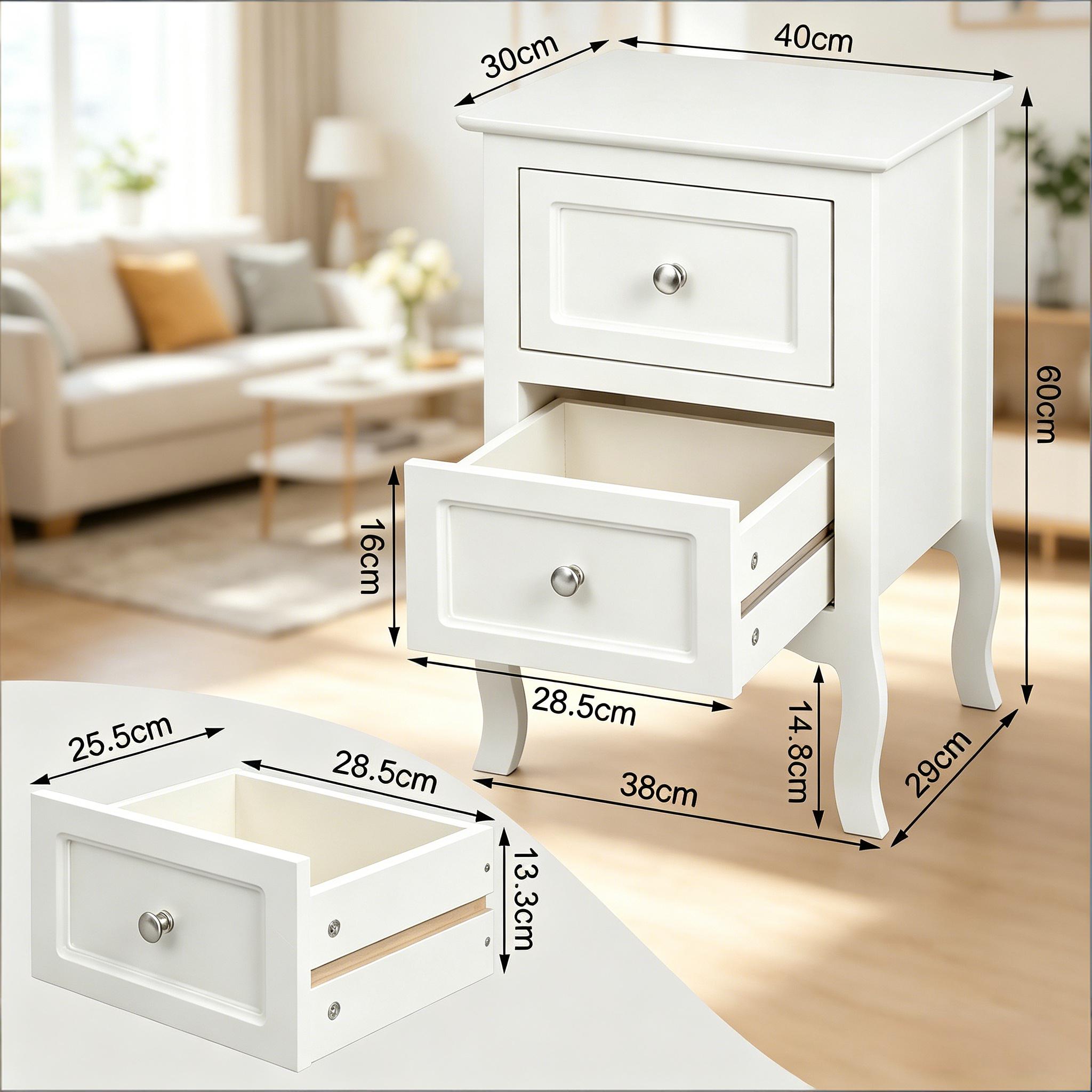 Dimensions du table d'appoint