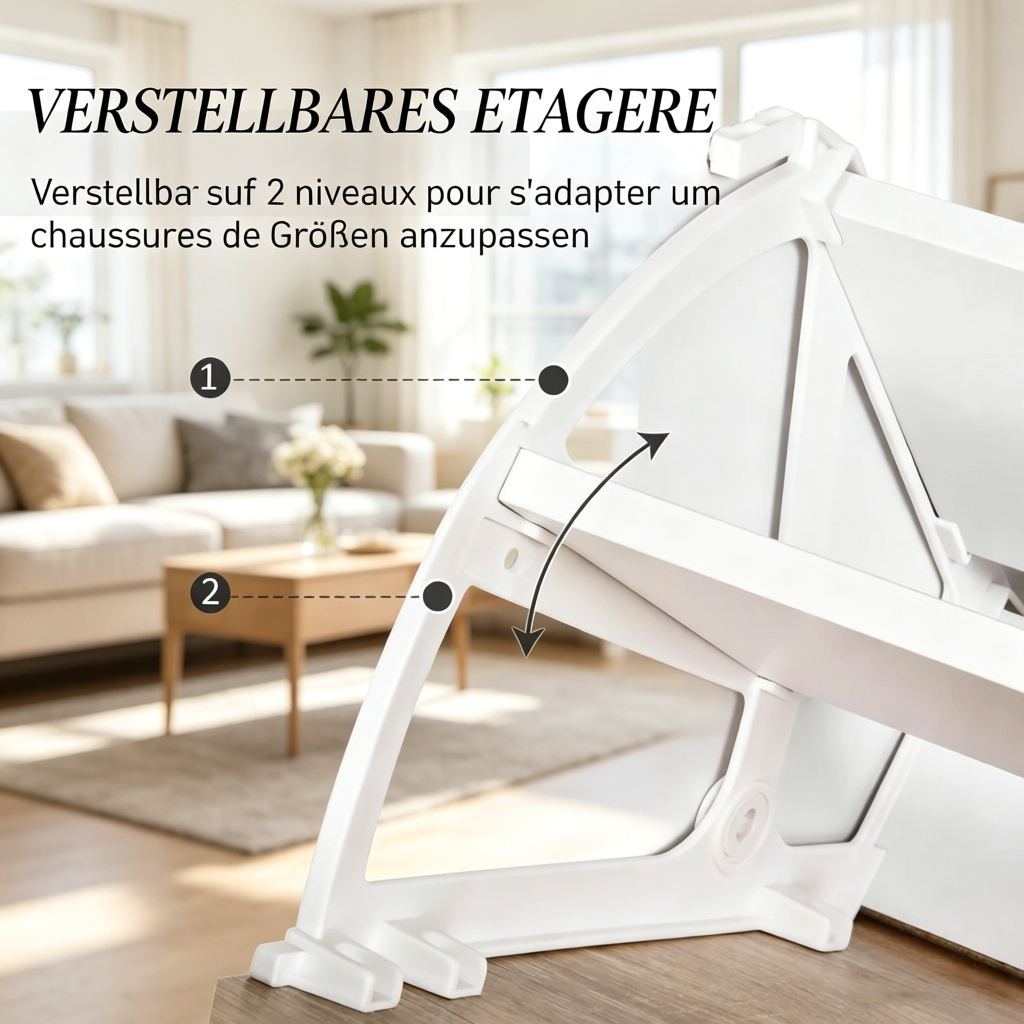 Présentation du meuble à chaussures