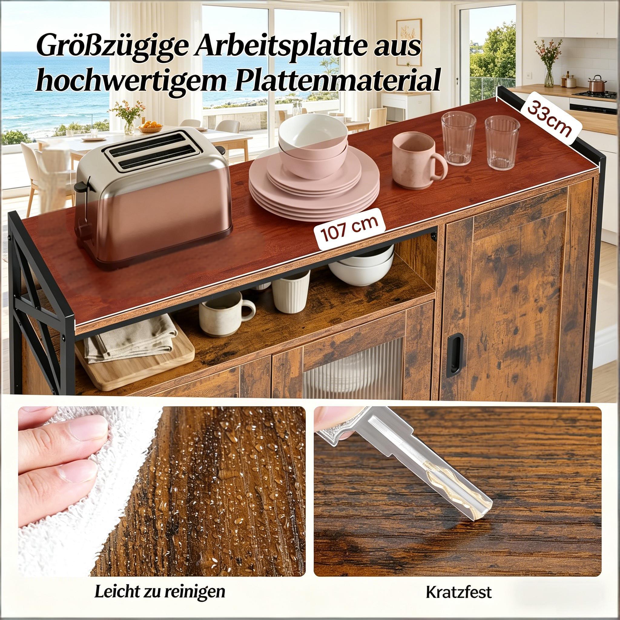 Détail du buffet