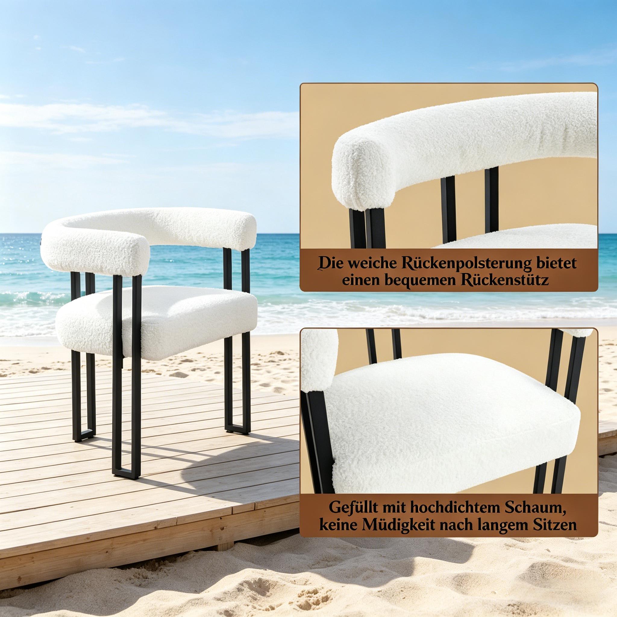 Détail du chaise de salle à manger