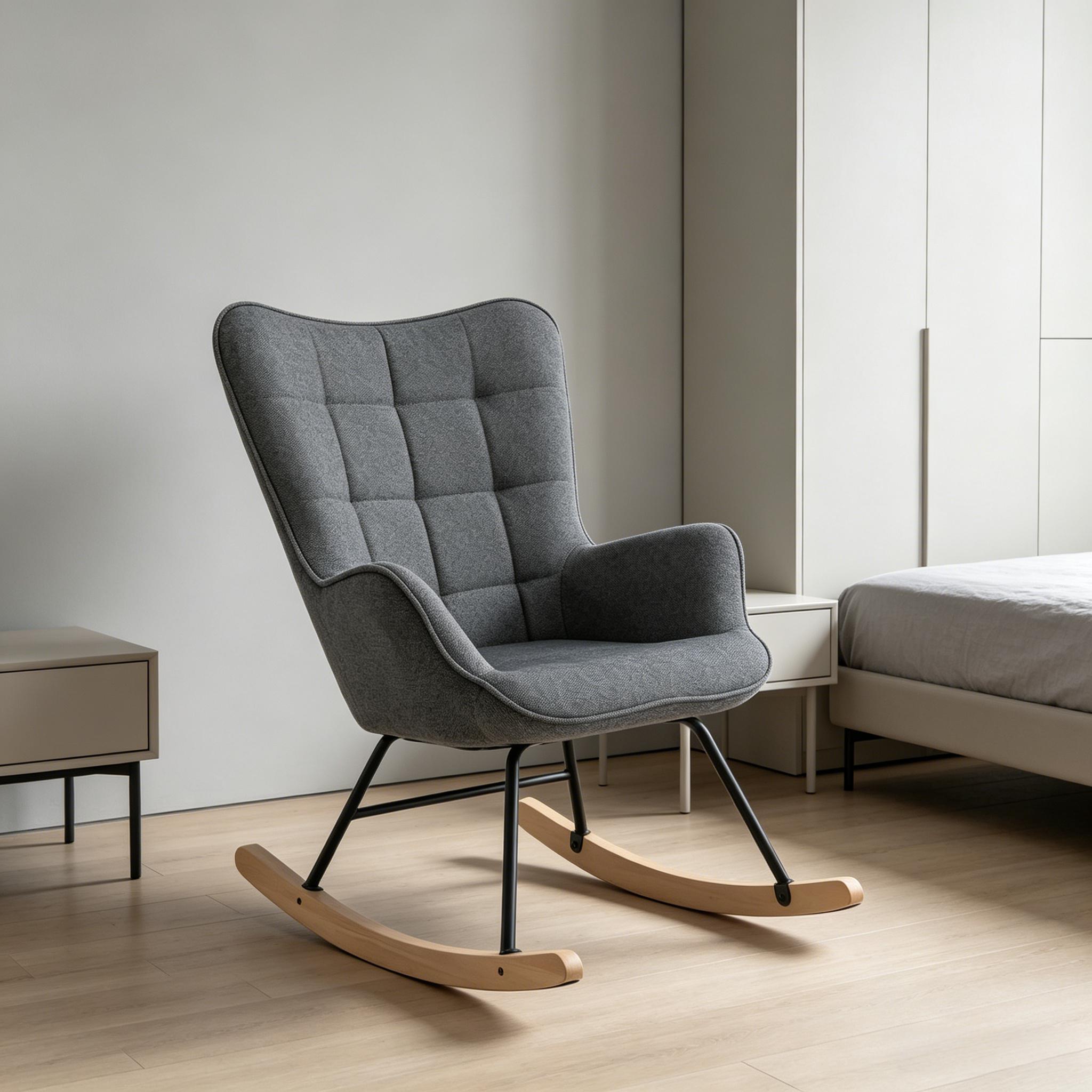 Détail du fauteuil à bascule