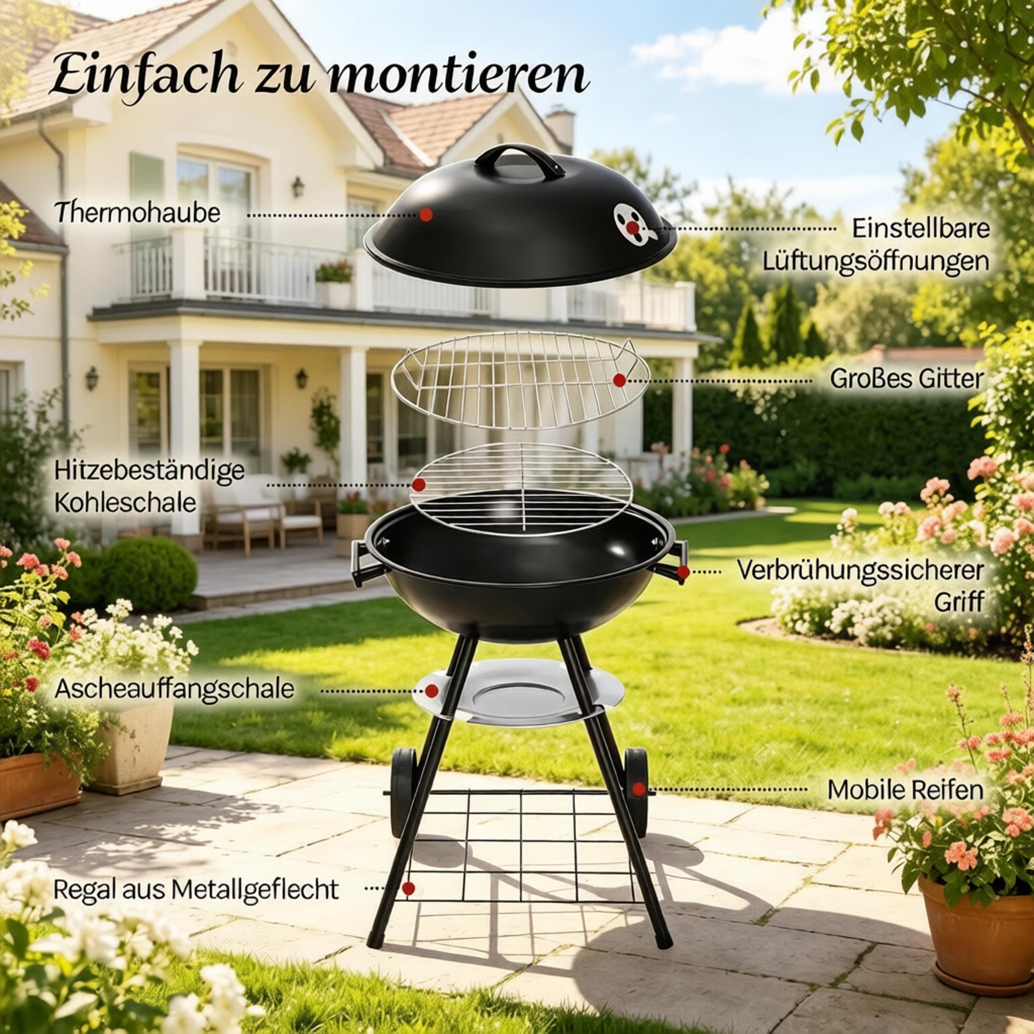 Présentation du barbecue