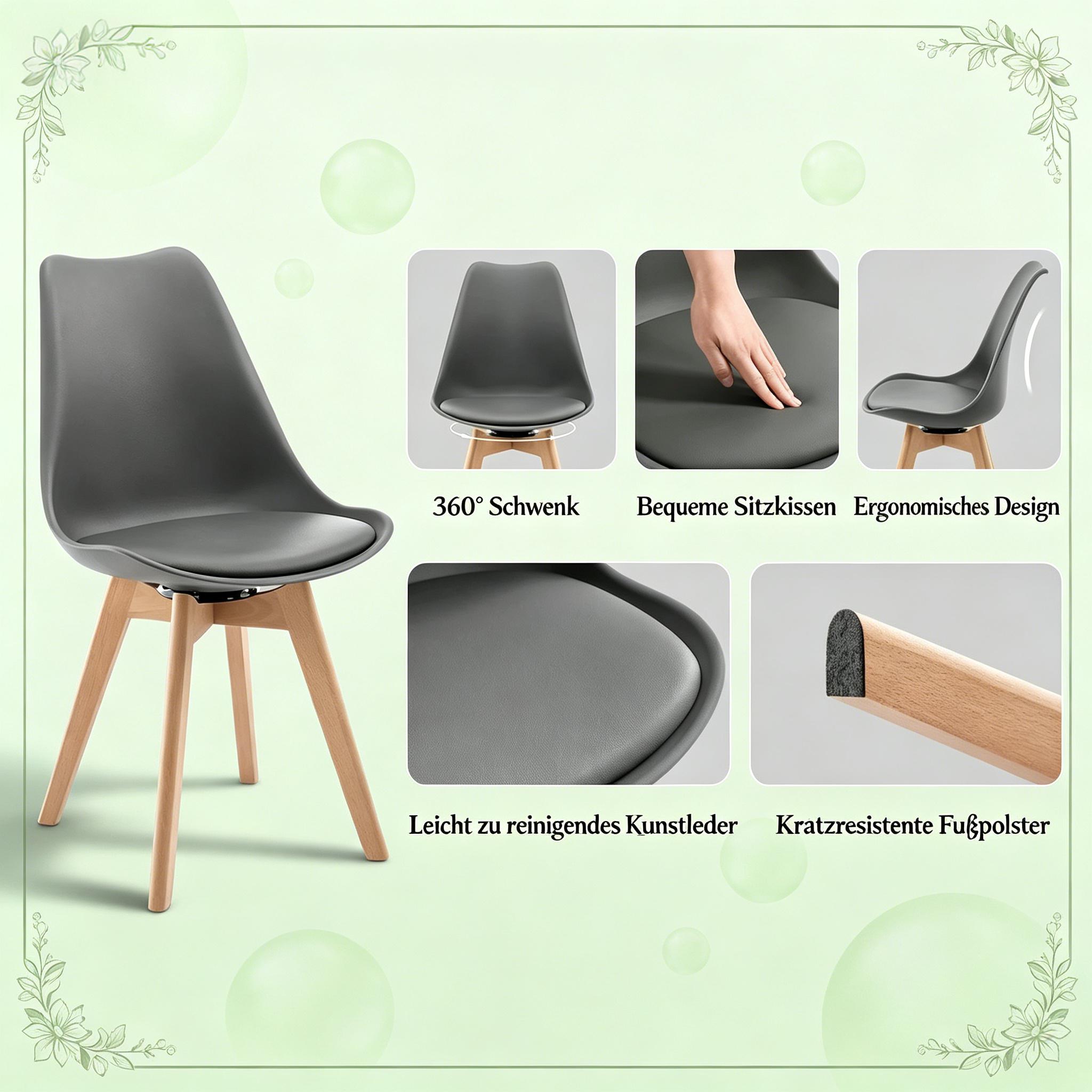 Détail du fauteuil de bureau
