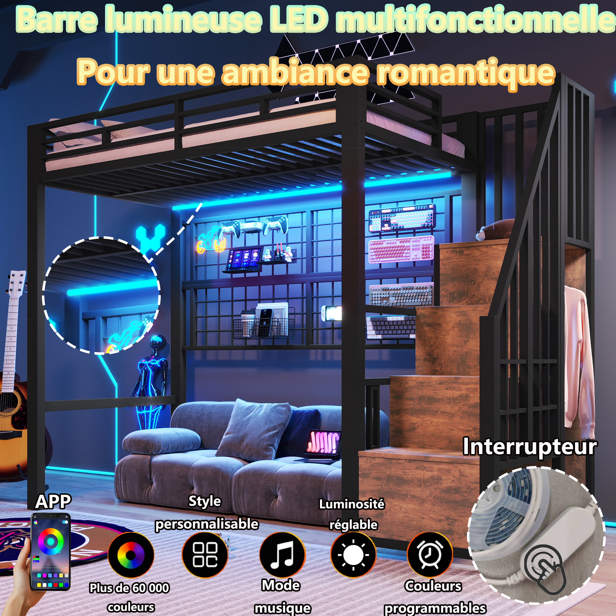 Armoire-échelle de rangement