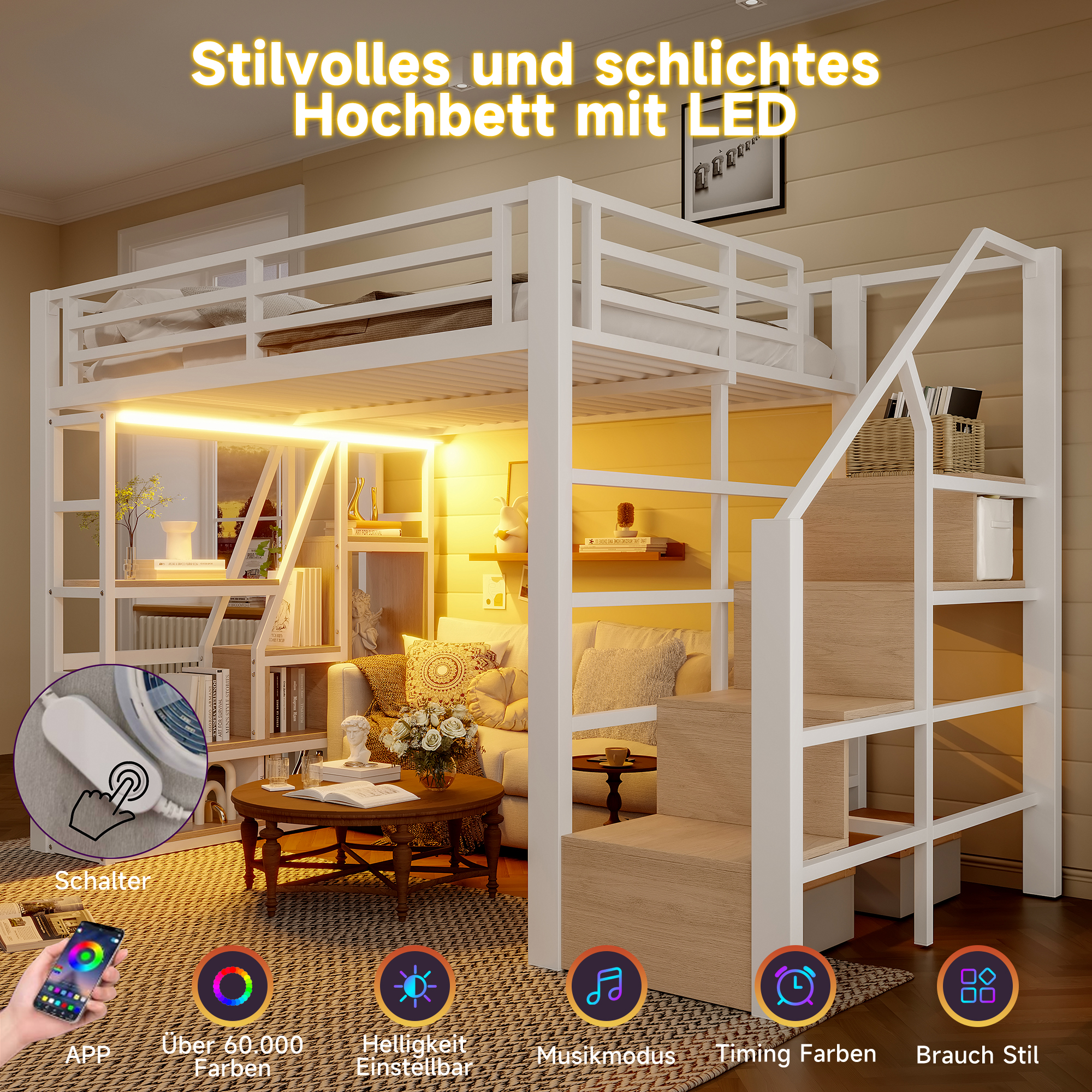 lit mezzanine enfant - vue 2