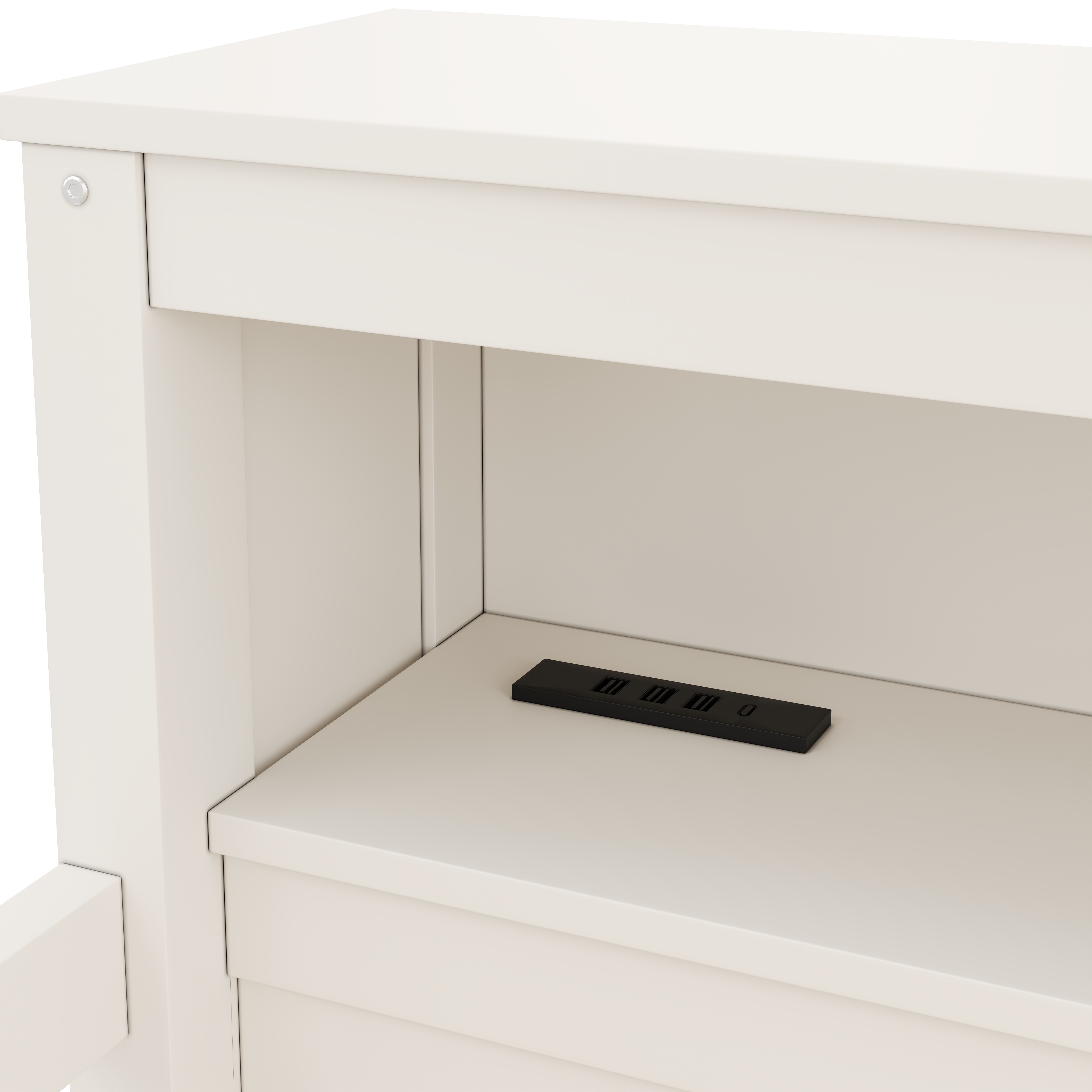 Ports USB et USB-C intégrés au lit mezzanine