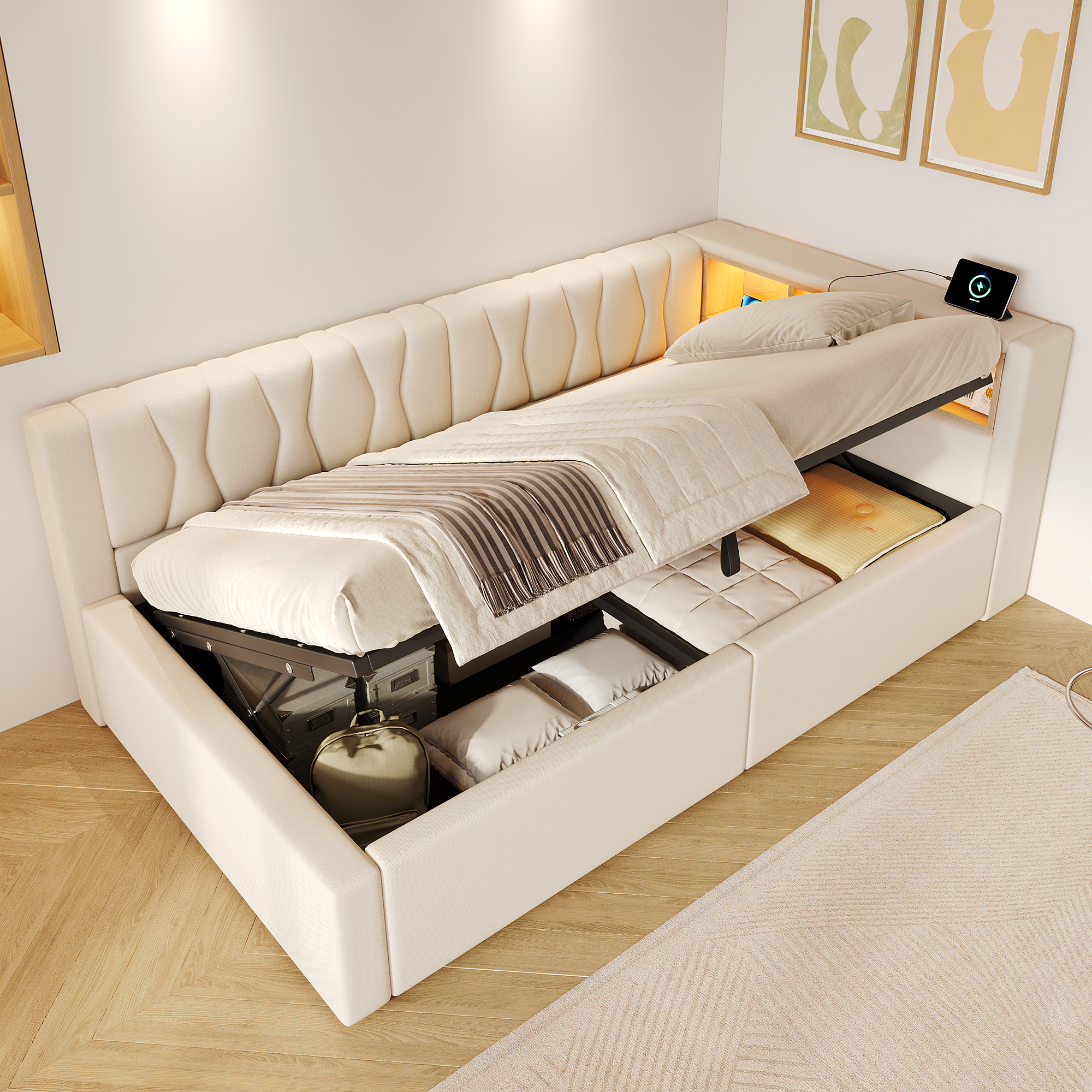 lit de jour convertible - vue 5
