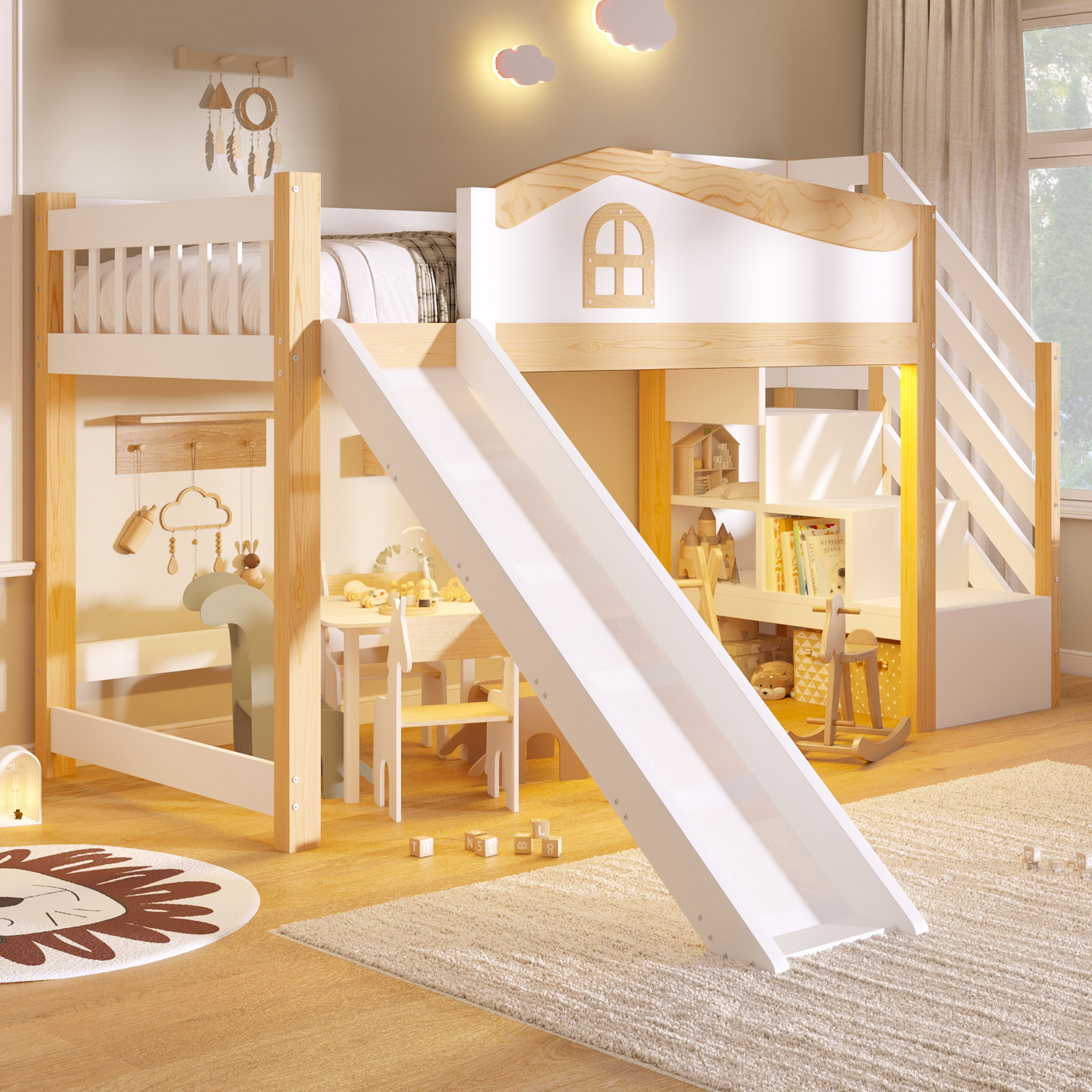 lit mezzanine enfant - vue 2