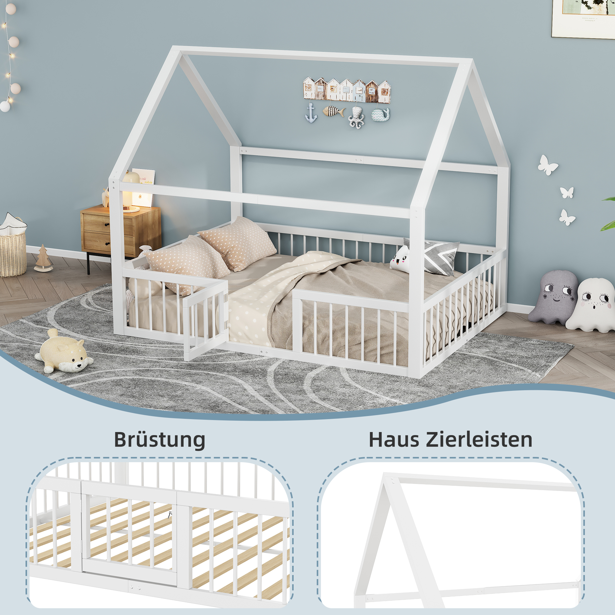 lit cabane enfant - vue 2