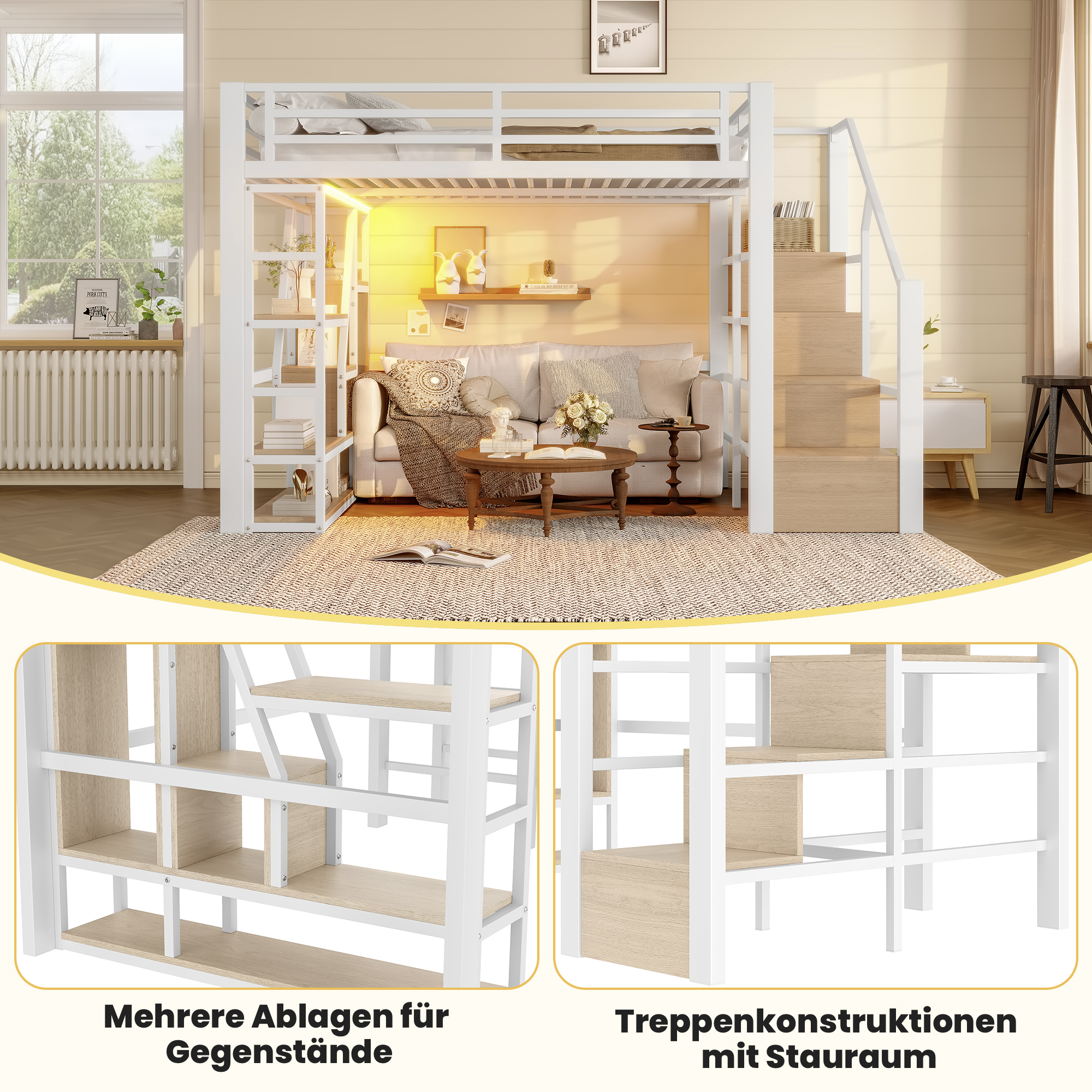 lit mezzanine enfant - vue 3