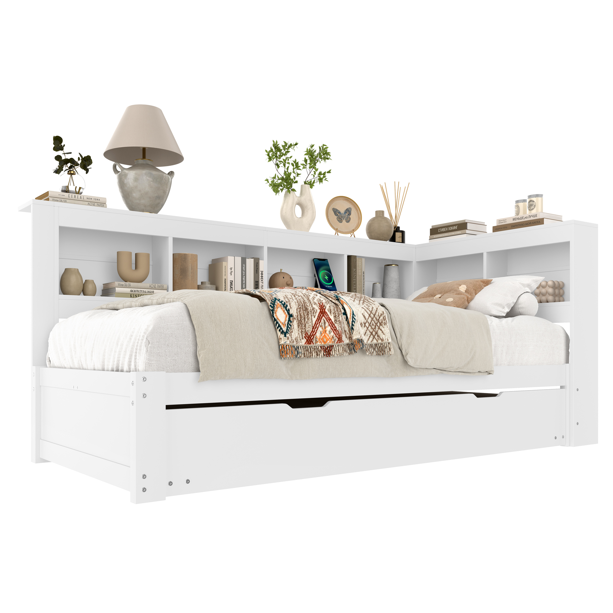 Détail du lit banquette