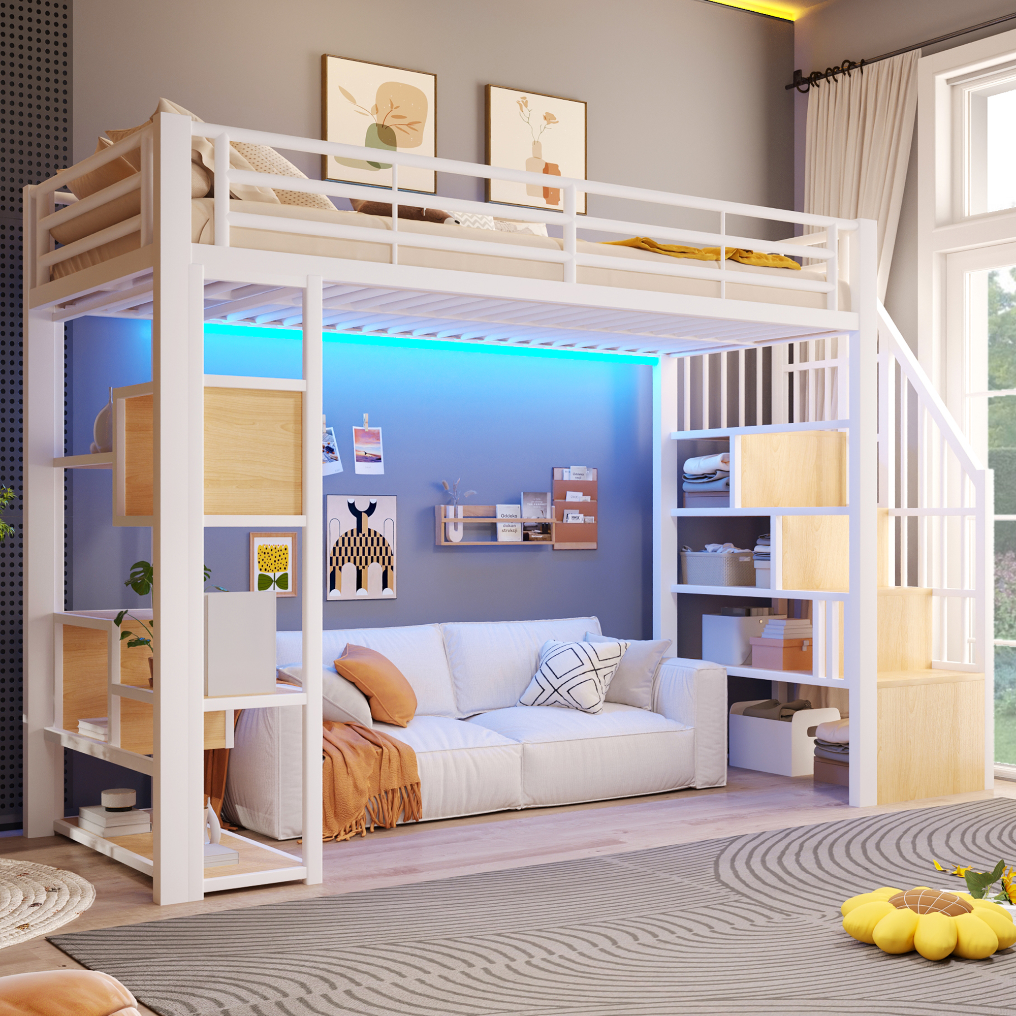 lit mezzanine enfant - vue 2