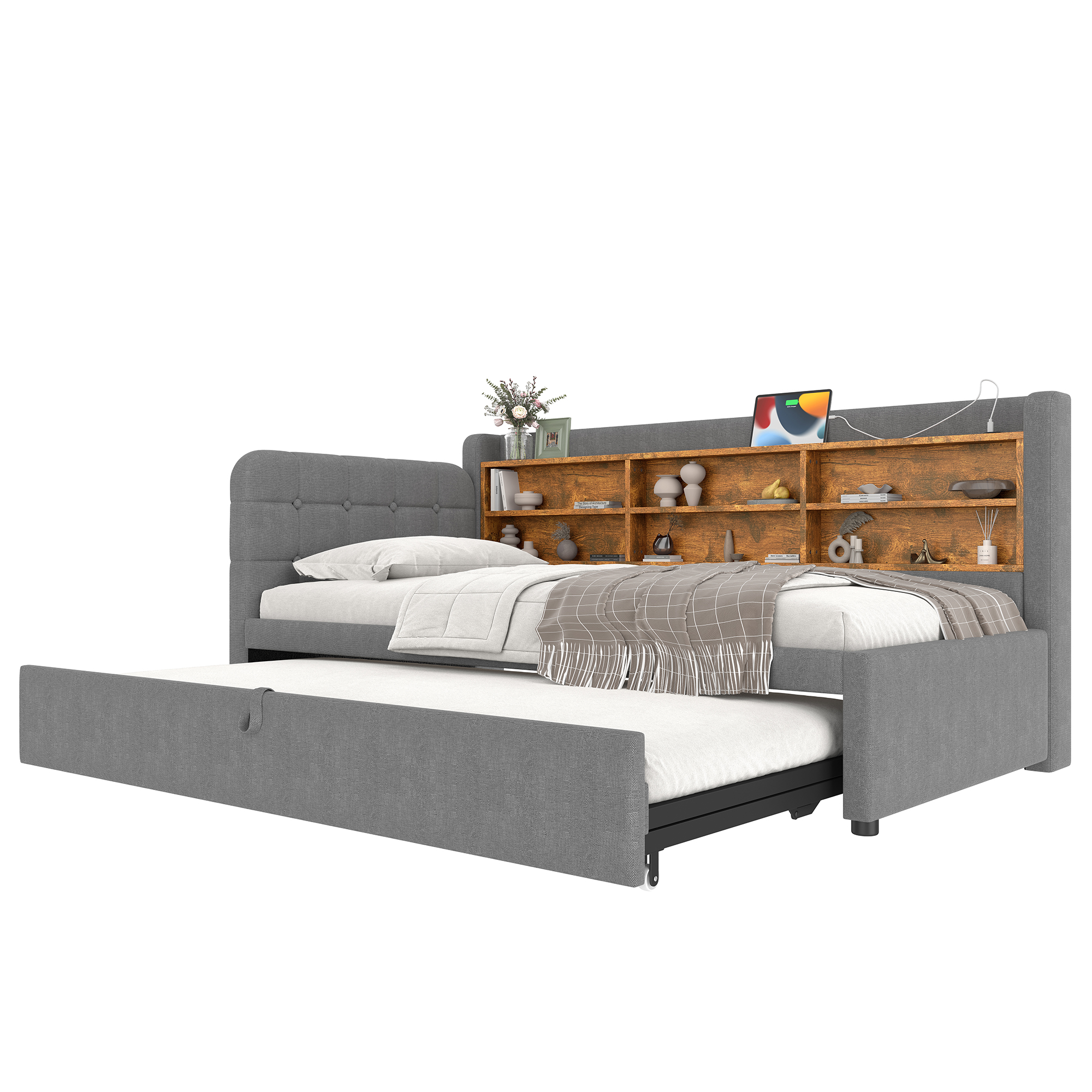 Détail du lit banquette