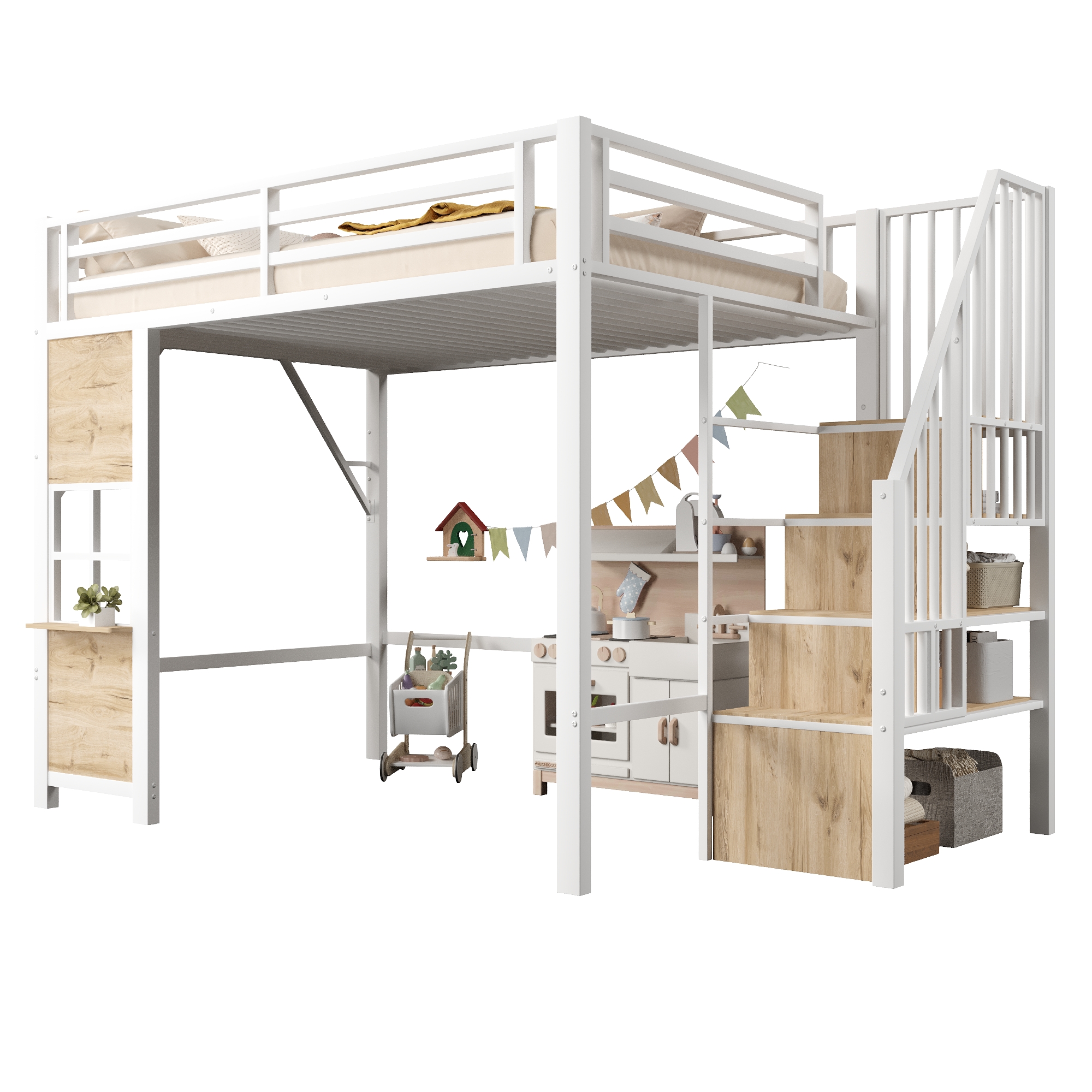 lit mezzanine enfant - vue 1