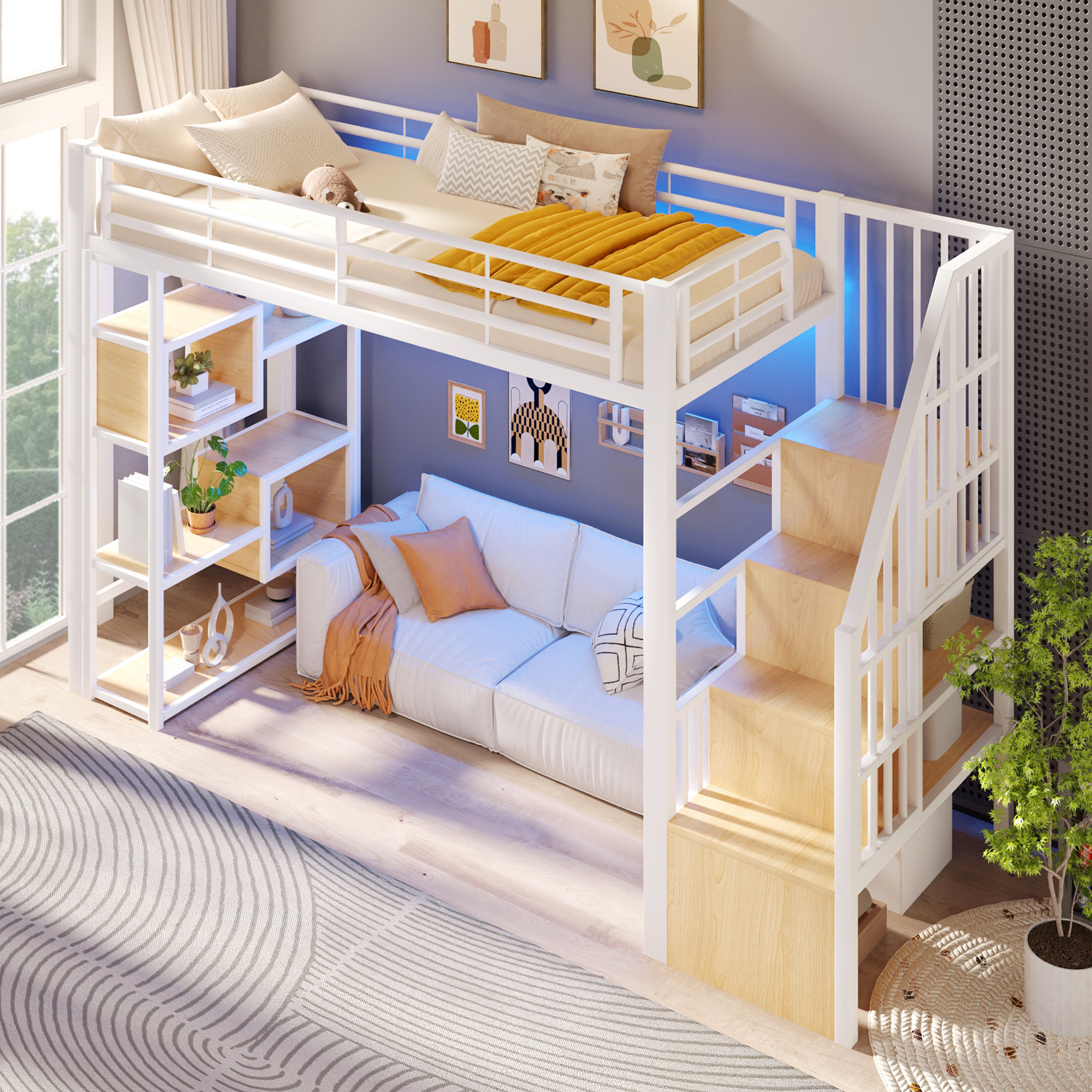 lit mezzanine enfant - vue 4