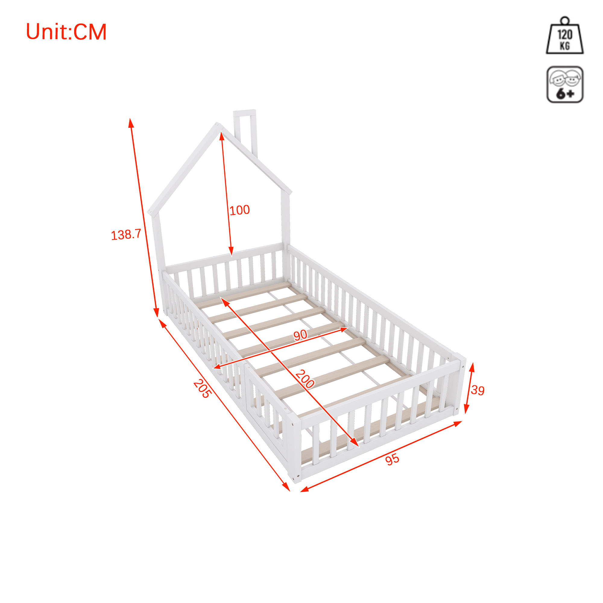 Dimensions du lit simple