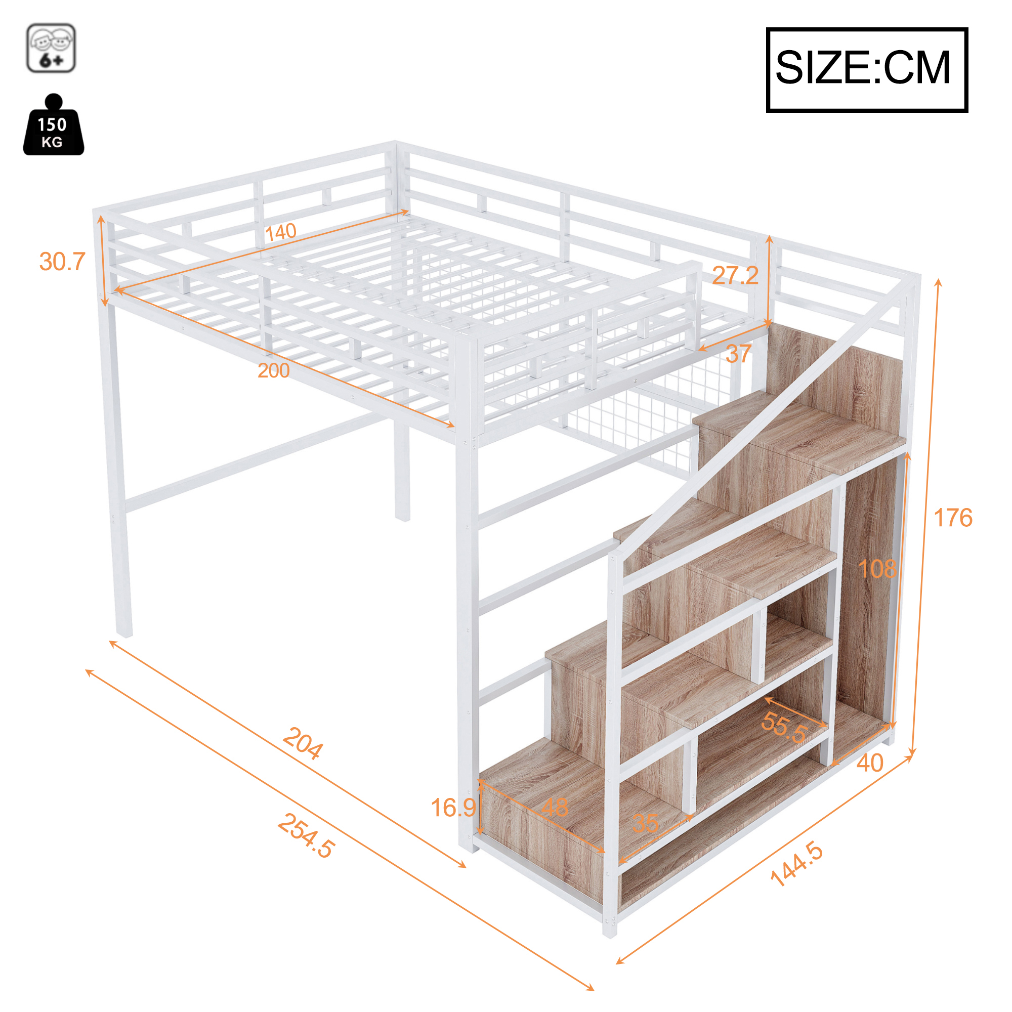 Dimensions du lit