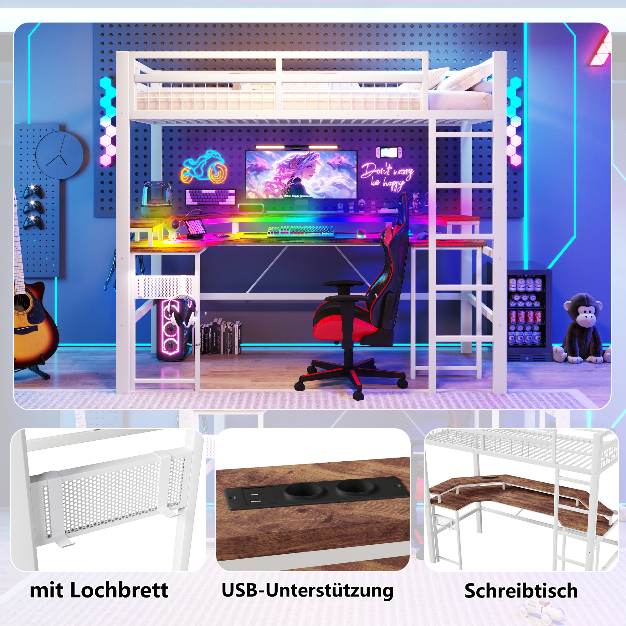 Présentation du lit mezzanine
