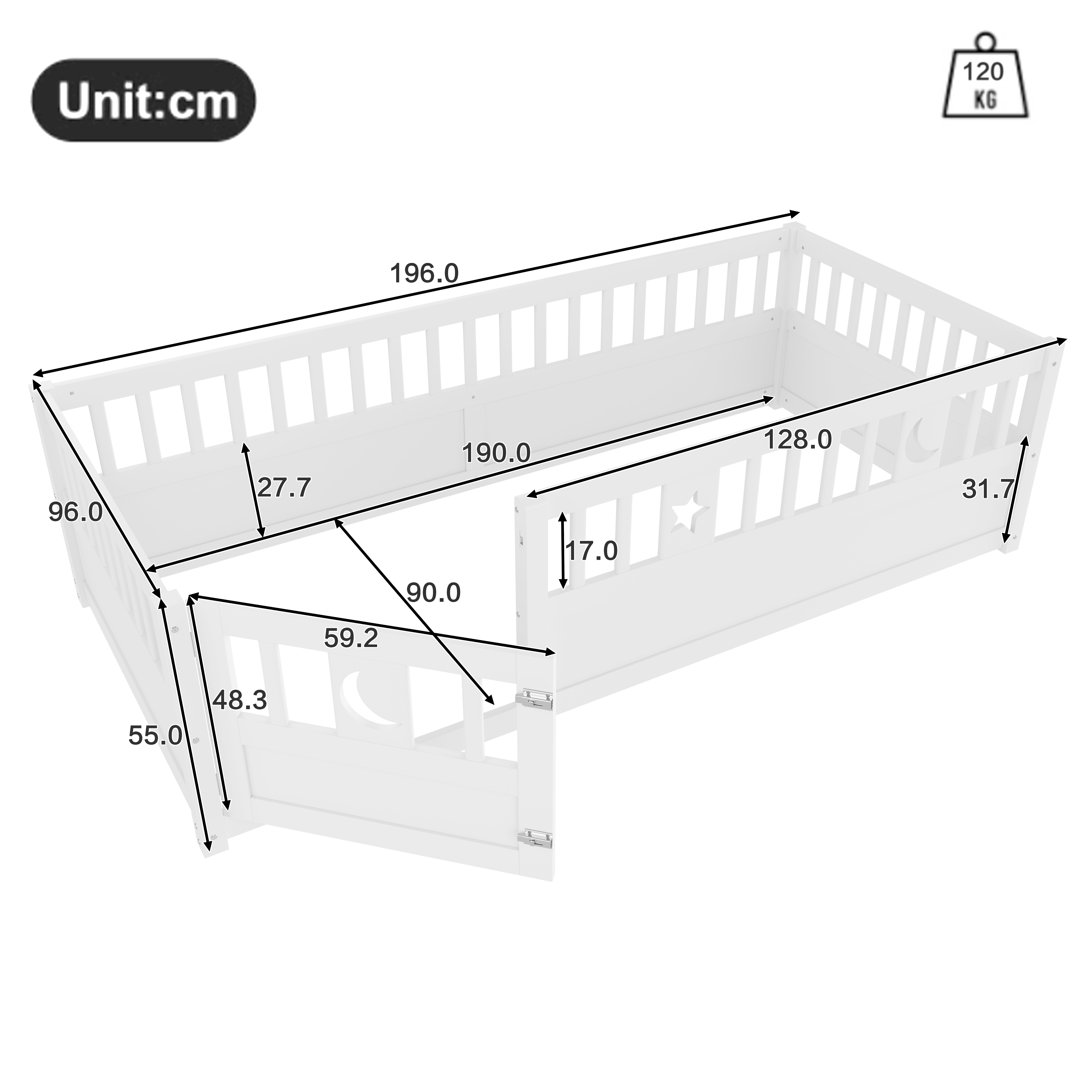 Dimensions du lit simple