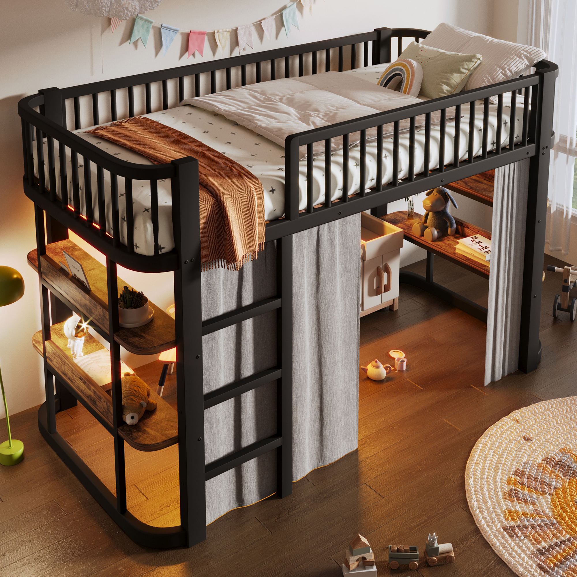 lit mezzanine enfant - vue 3