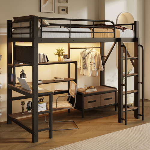 Structure acier/MDF