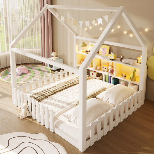 Lit cottage enchanteur