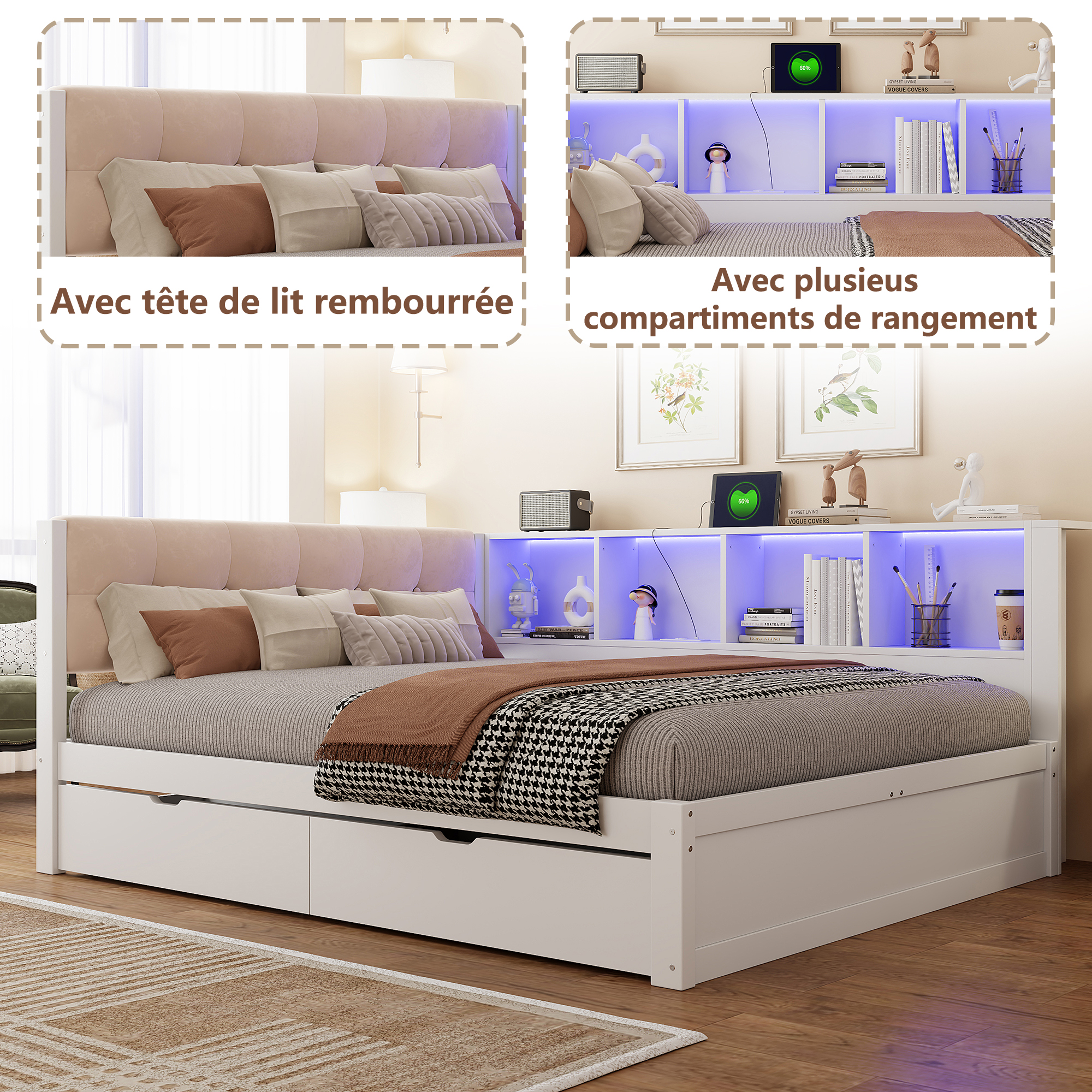 lit de jour convertible - vue 5