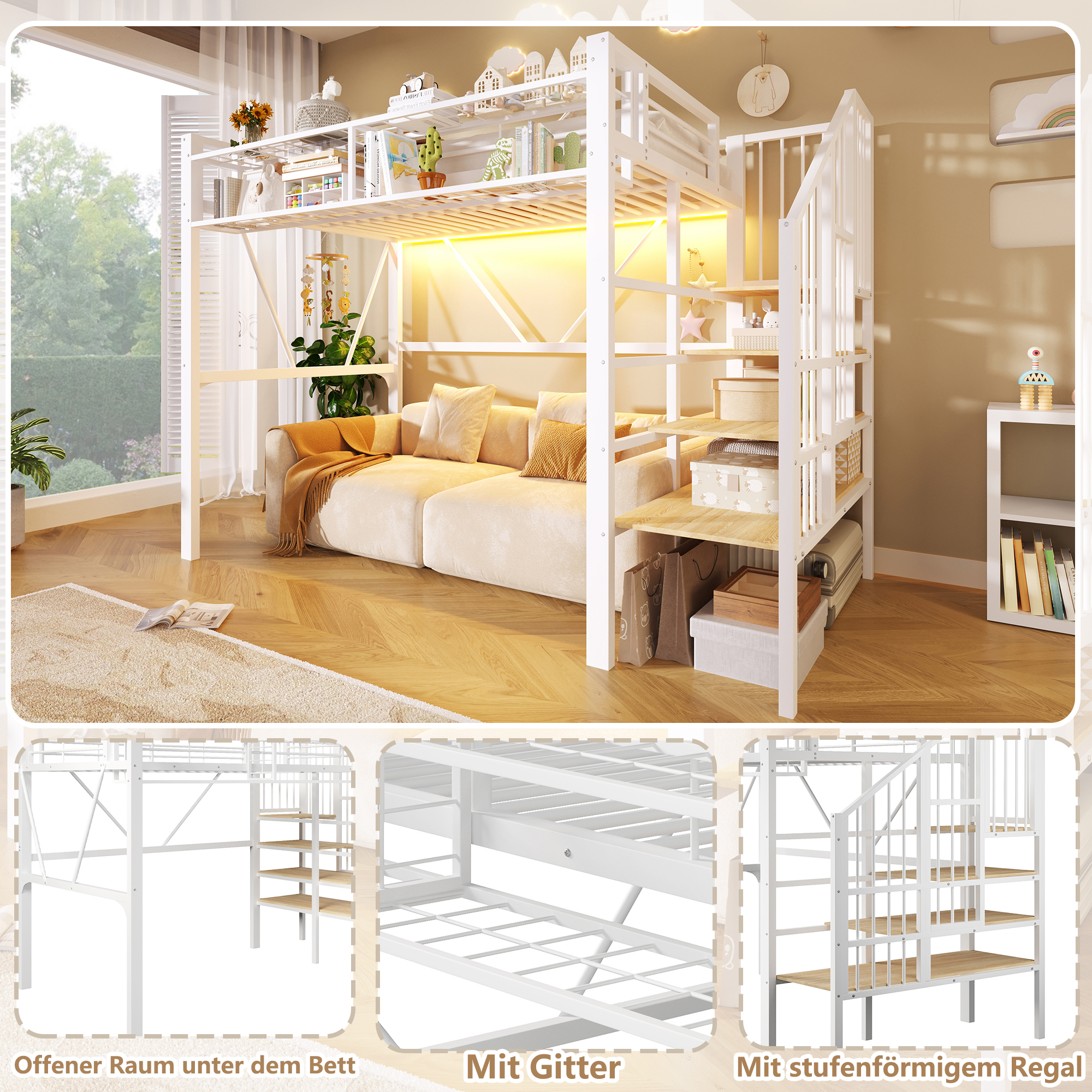 lit mezzanine enfant - vue 4