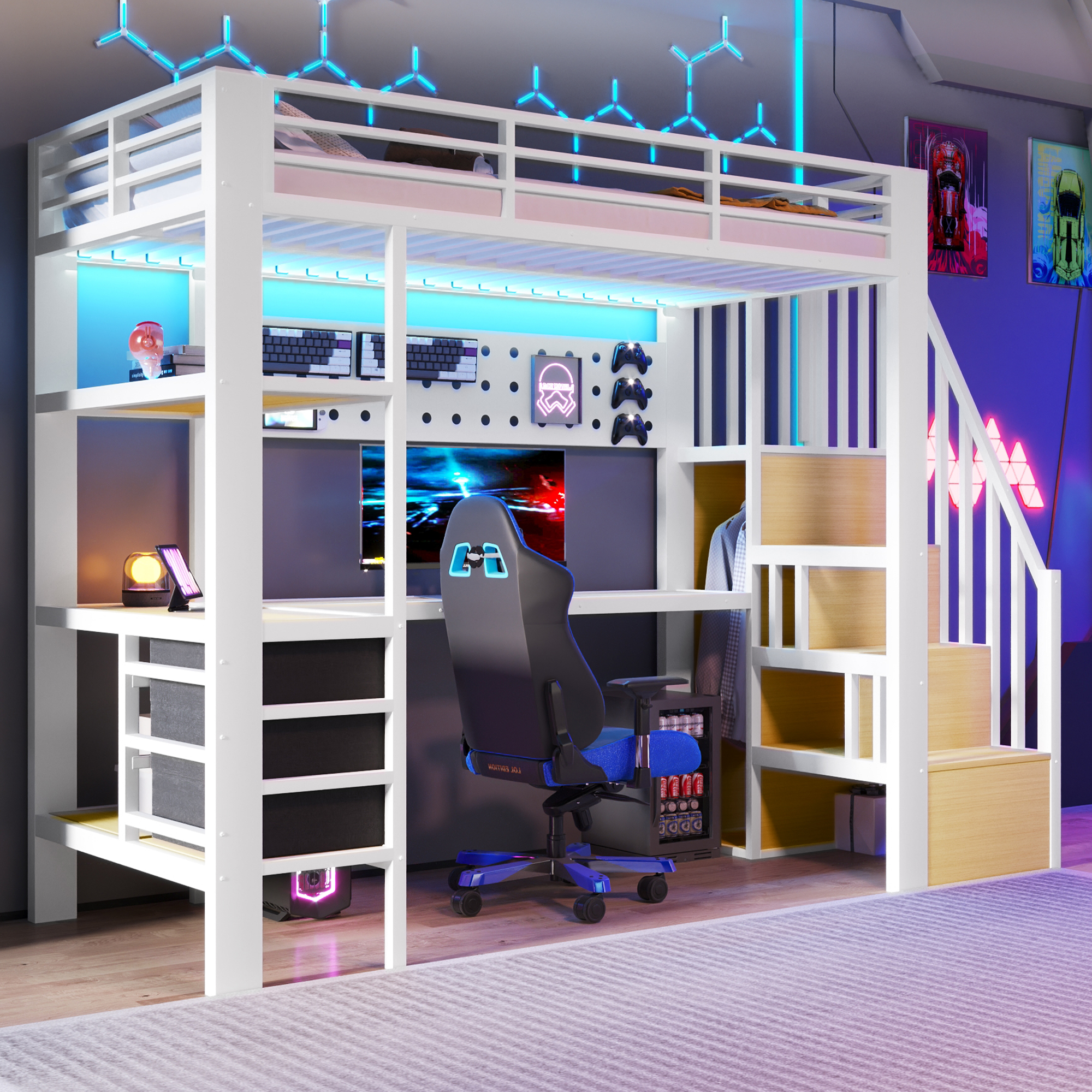 lit mezzanine enfant - vue 4