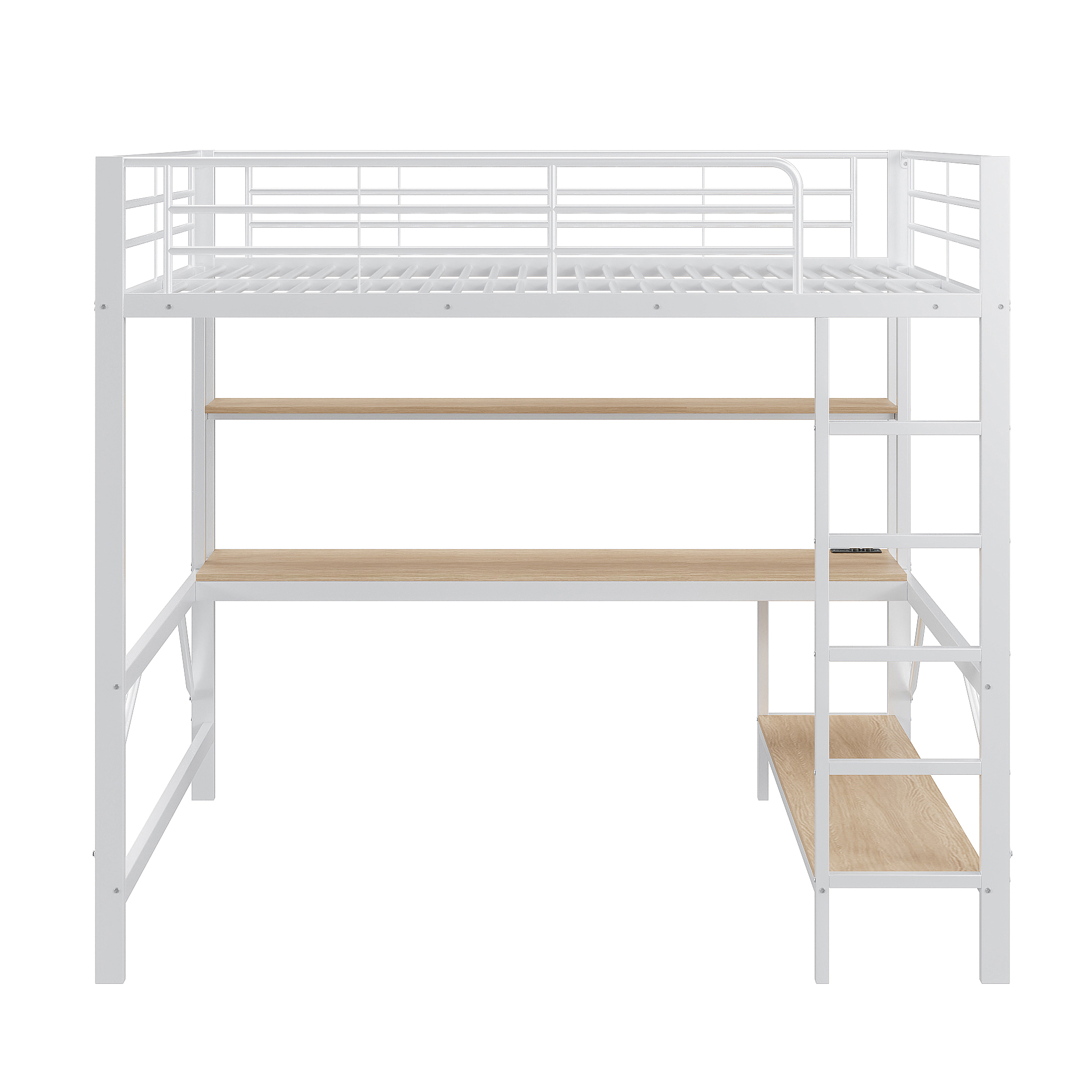 Lit enfant fer et MDF avec LED 7 couleurs contrôlable app, pour chambre d'enfant, structure stable, ambiance lumineuse personnalisable, design ludique, sécurité, durabilité, style fonctionnel moderne - image 10