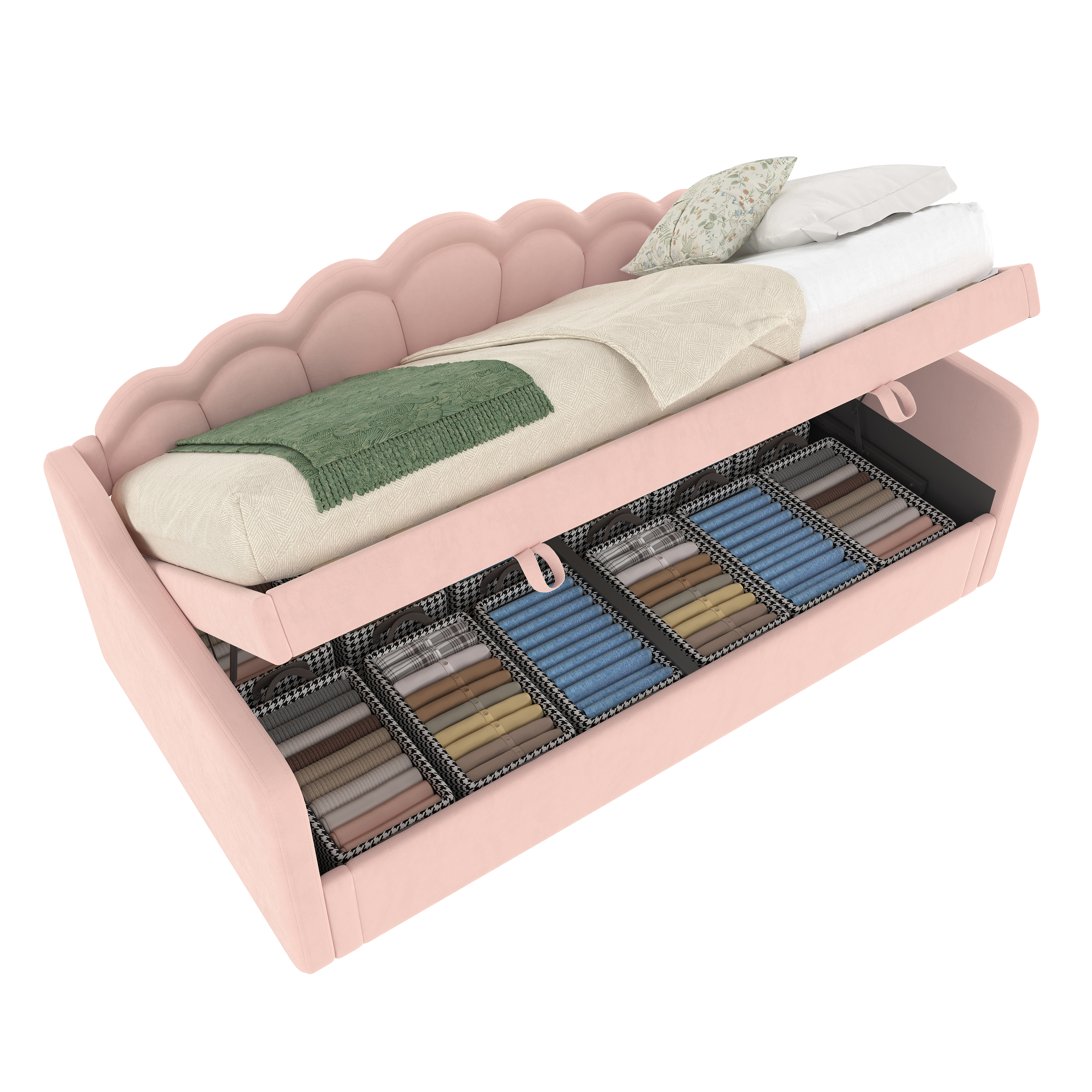 Détail du lit banquette