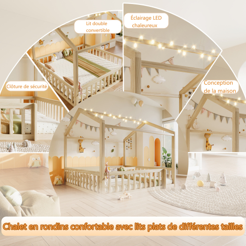 Conversion flexible du lit