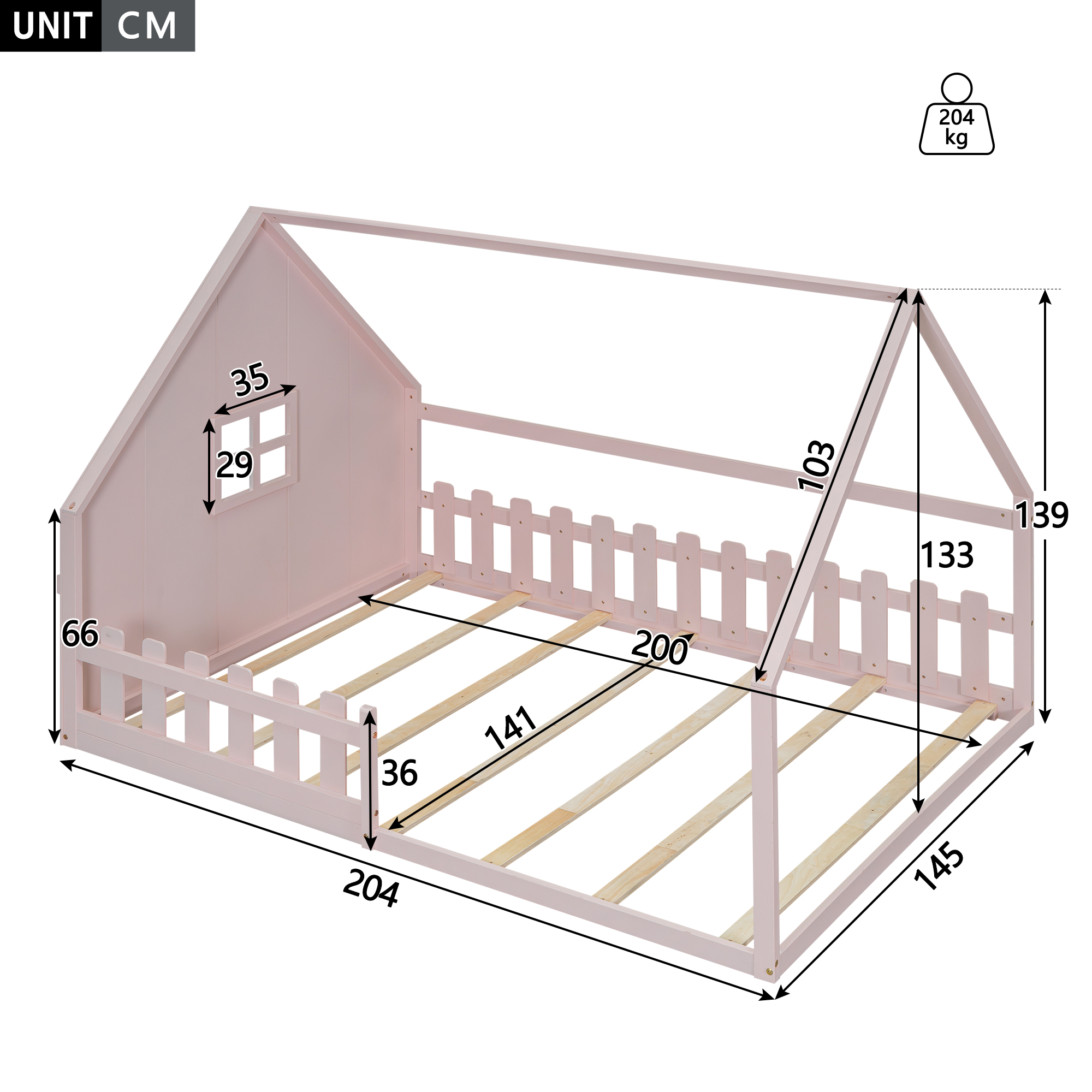 Dimensions du lit simple