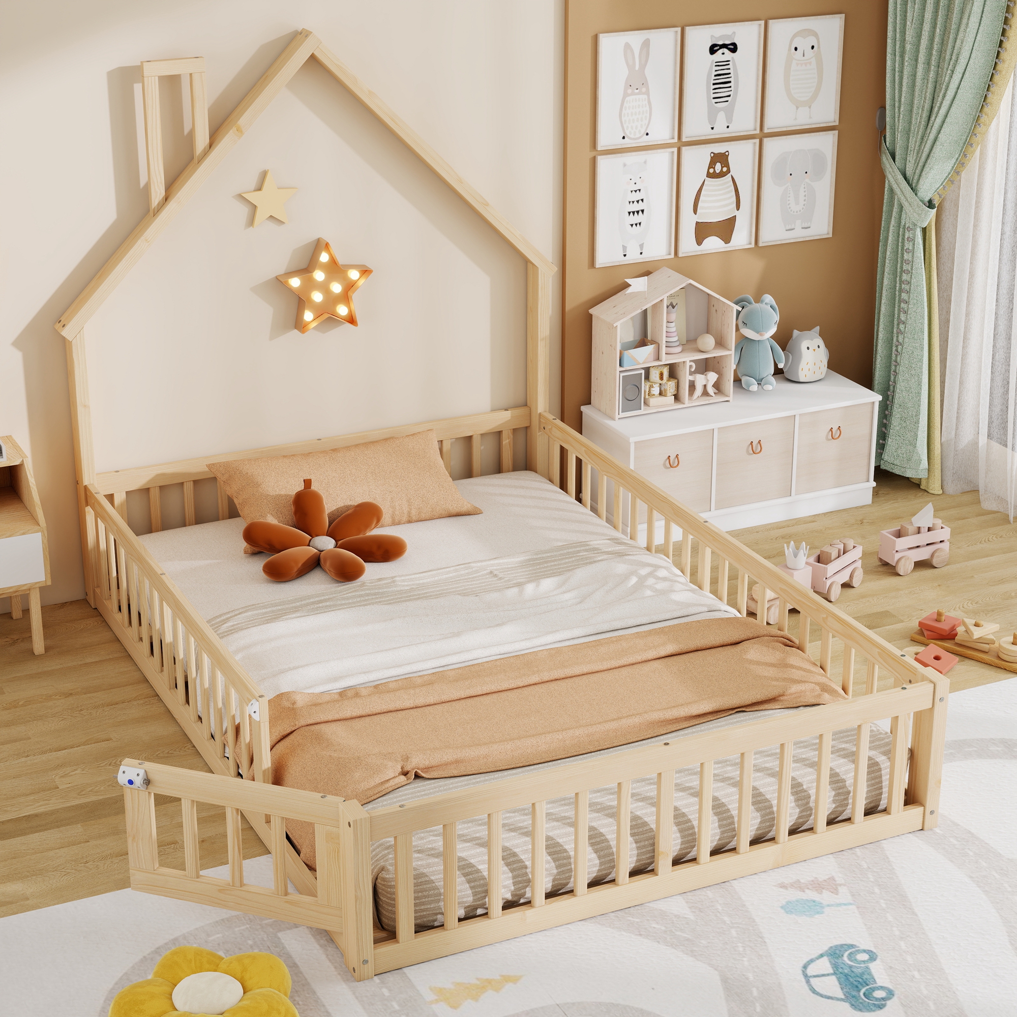 Vue principale du lit simple