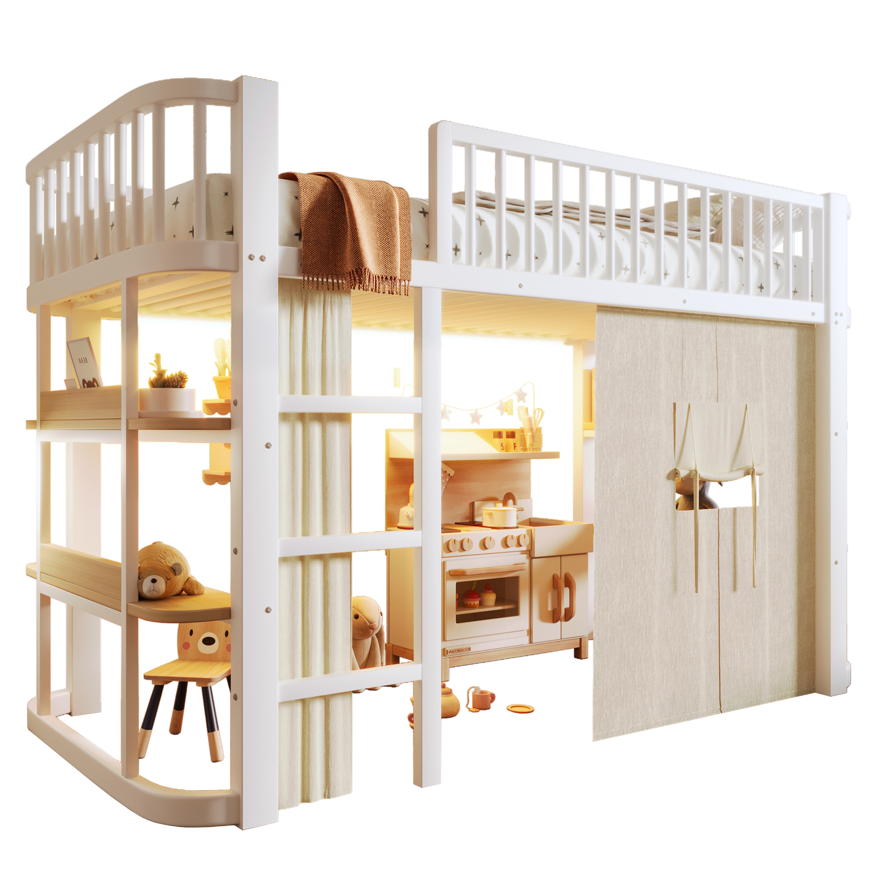 lit mezzanine enfant - vue 5