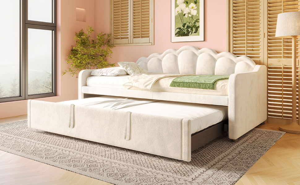 Lit en velours et MDF, design ondulé, convertible 3 formes (canapé, chaise longue, lit), pour chambre et salon, matériau chaleureux, design artistique, utilisation flexible, style moderne élégant, confort - image 17