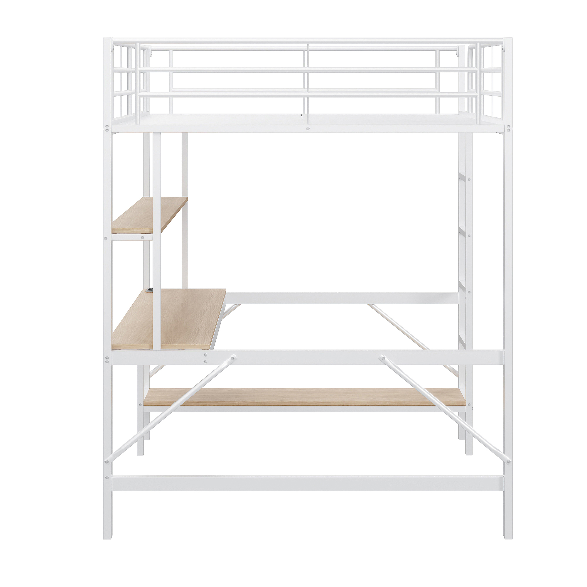 Lit enfant fer et MDF avec LED 7 couleurs contrôlable app, pour chambre d'enfant, structure stable, ambiance lumineuse personnalisable, design ludique, sécurité, durabilité, style fonctionnel moderne - image 9