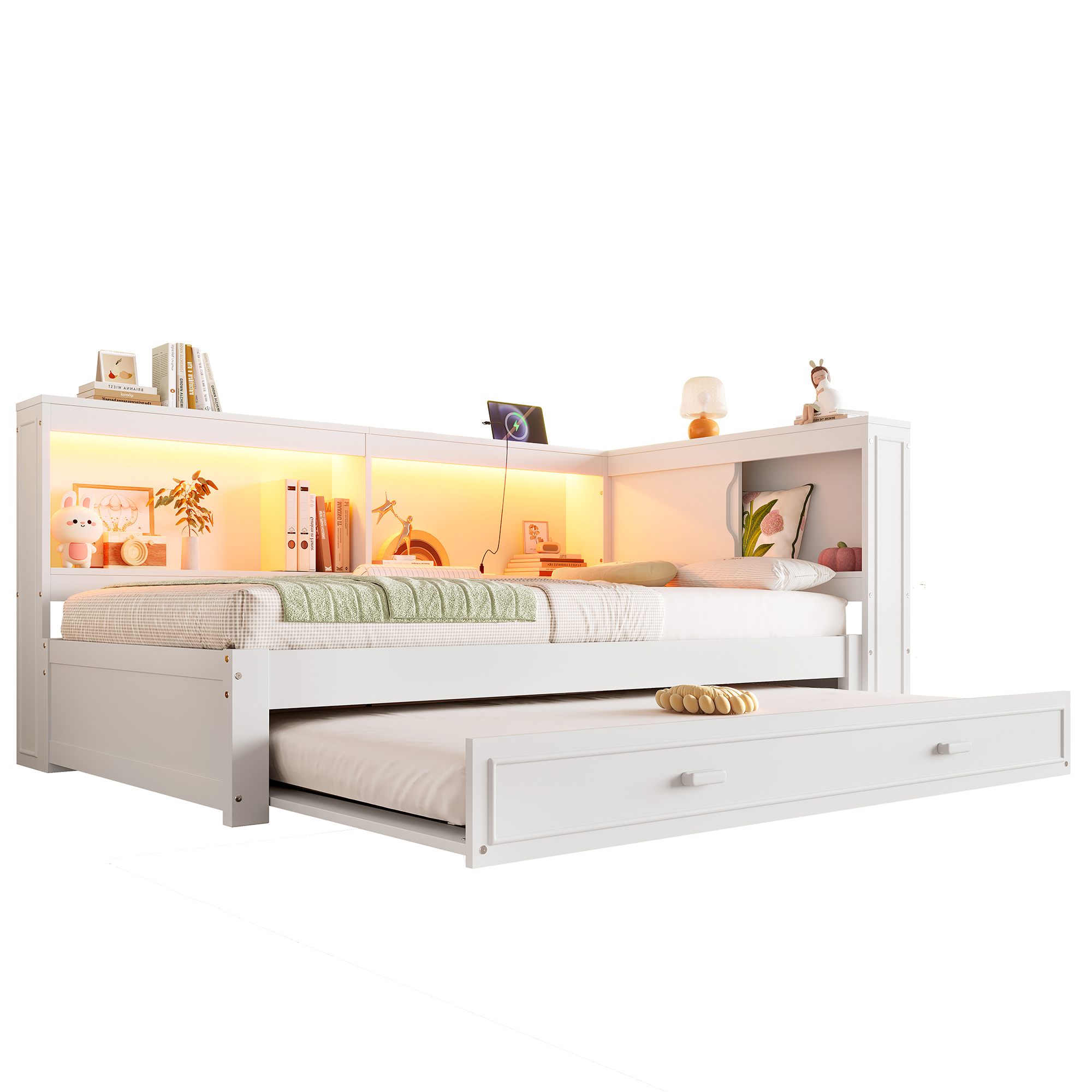Détail du lit banquette