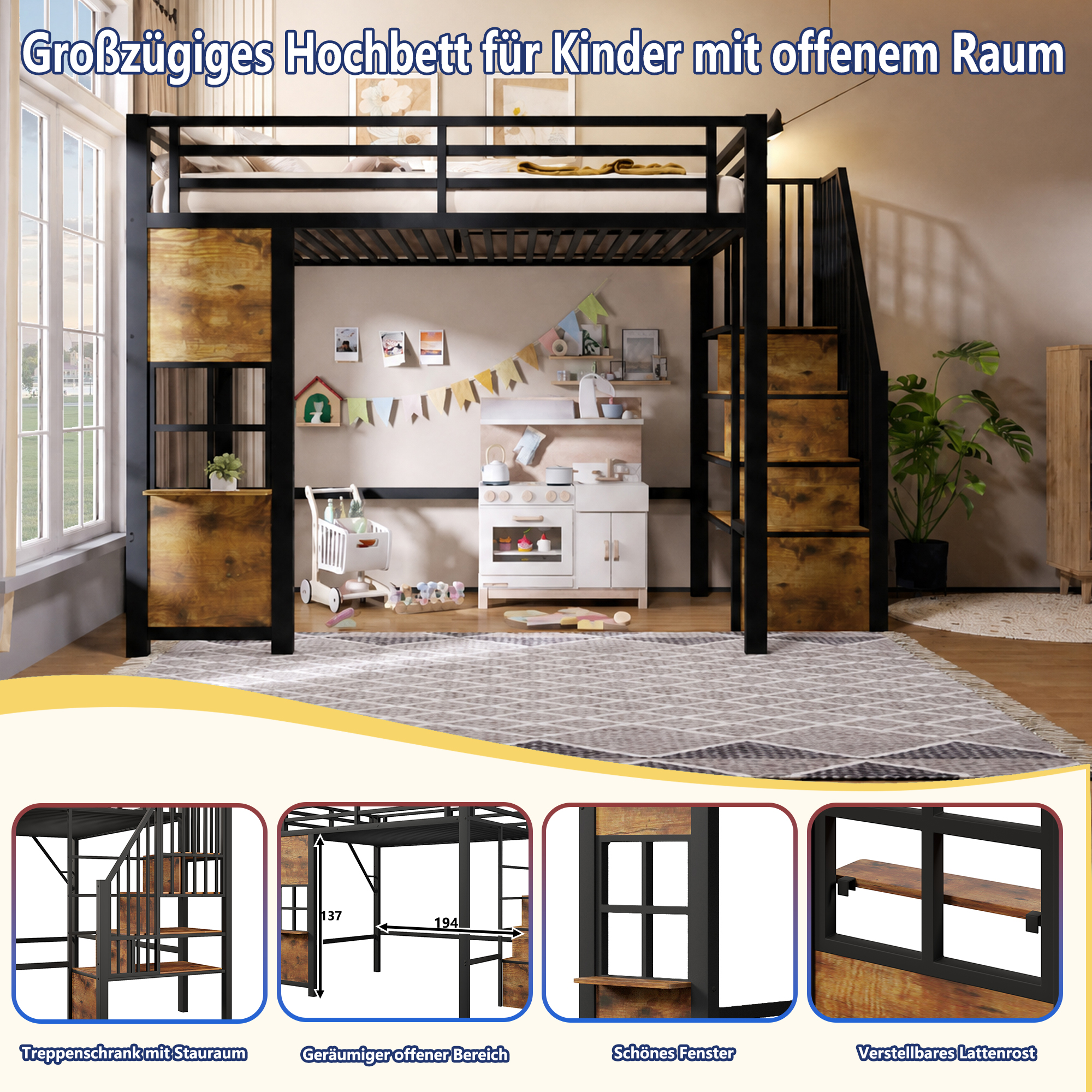 Présentation du lit mezzanine