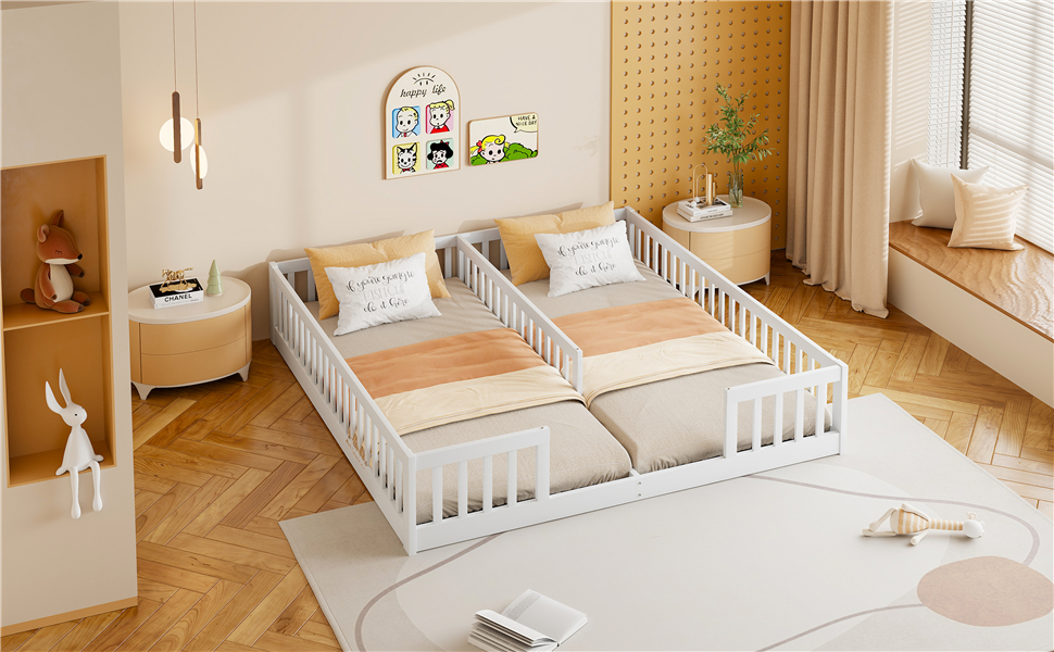 lit pour deux enfants