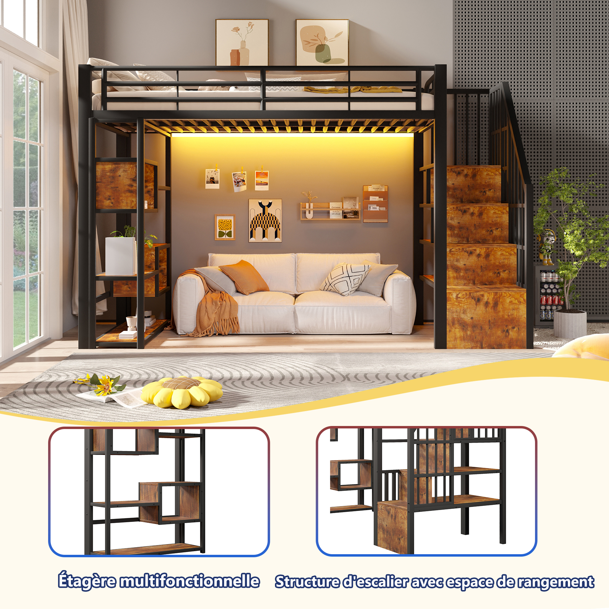 Présentation du lit mezzanine