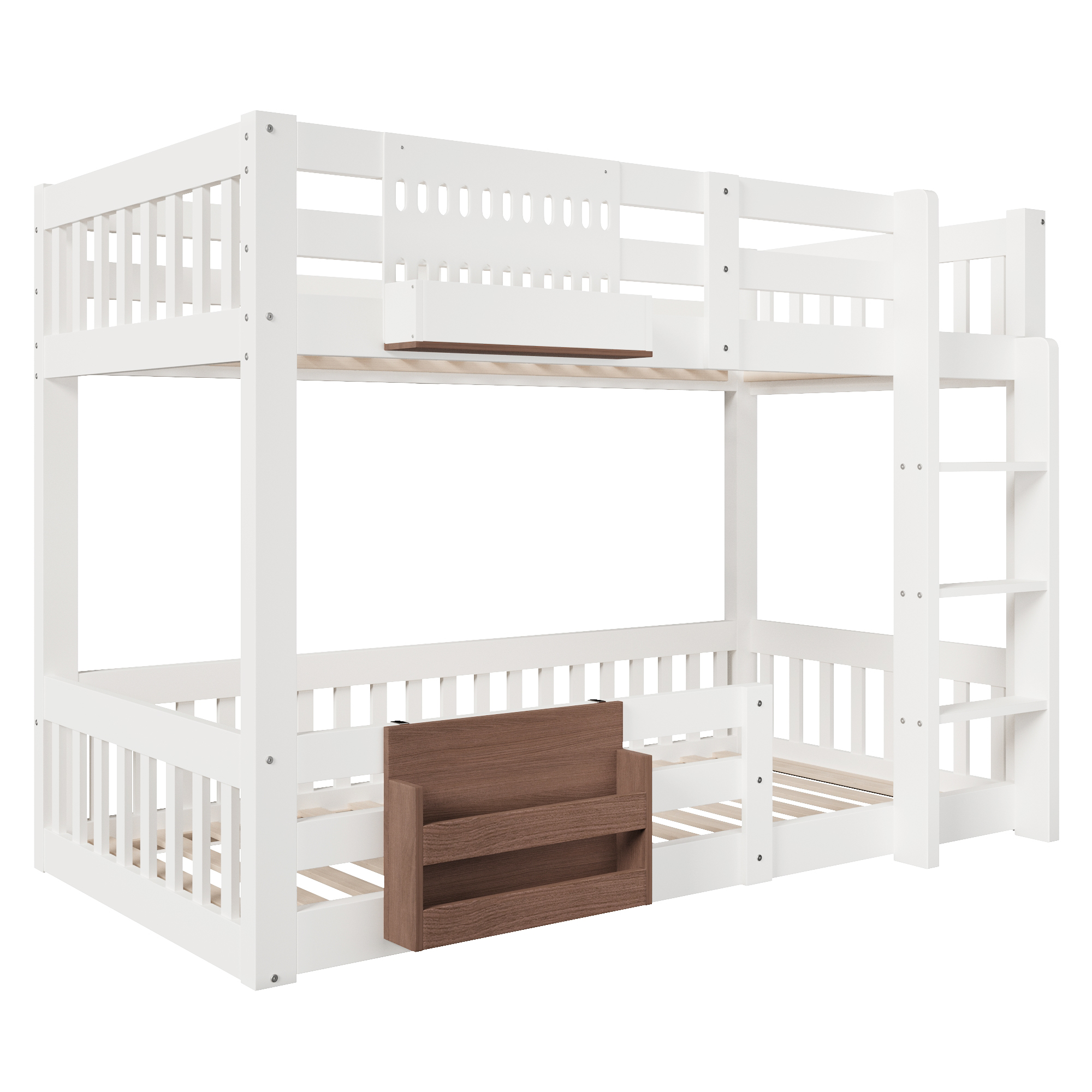lit superposé enfant cabane - vue 1
