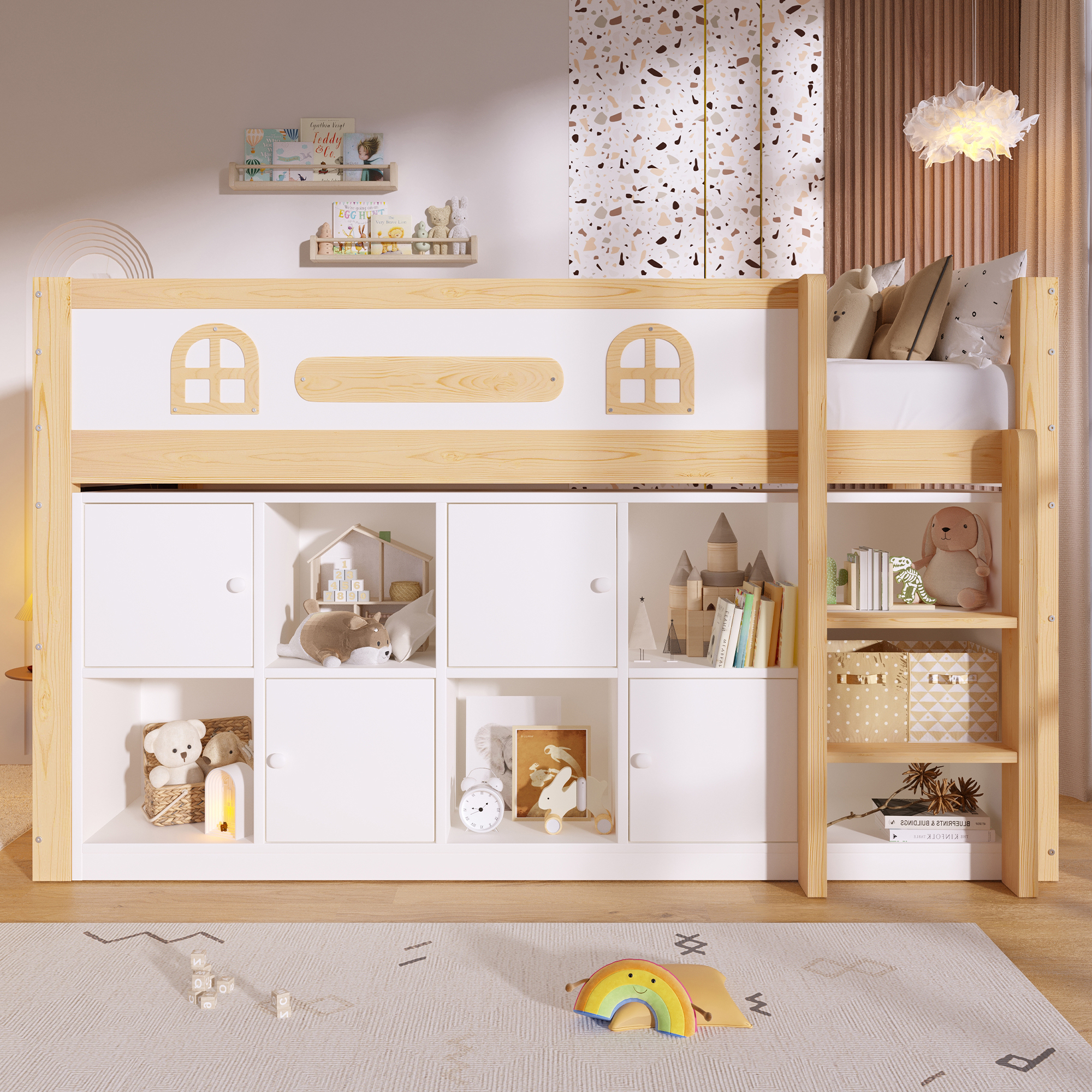 lit mezzanine enfant - vue 2